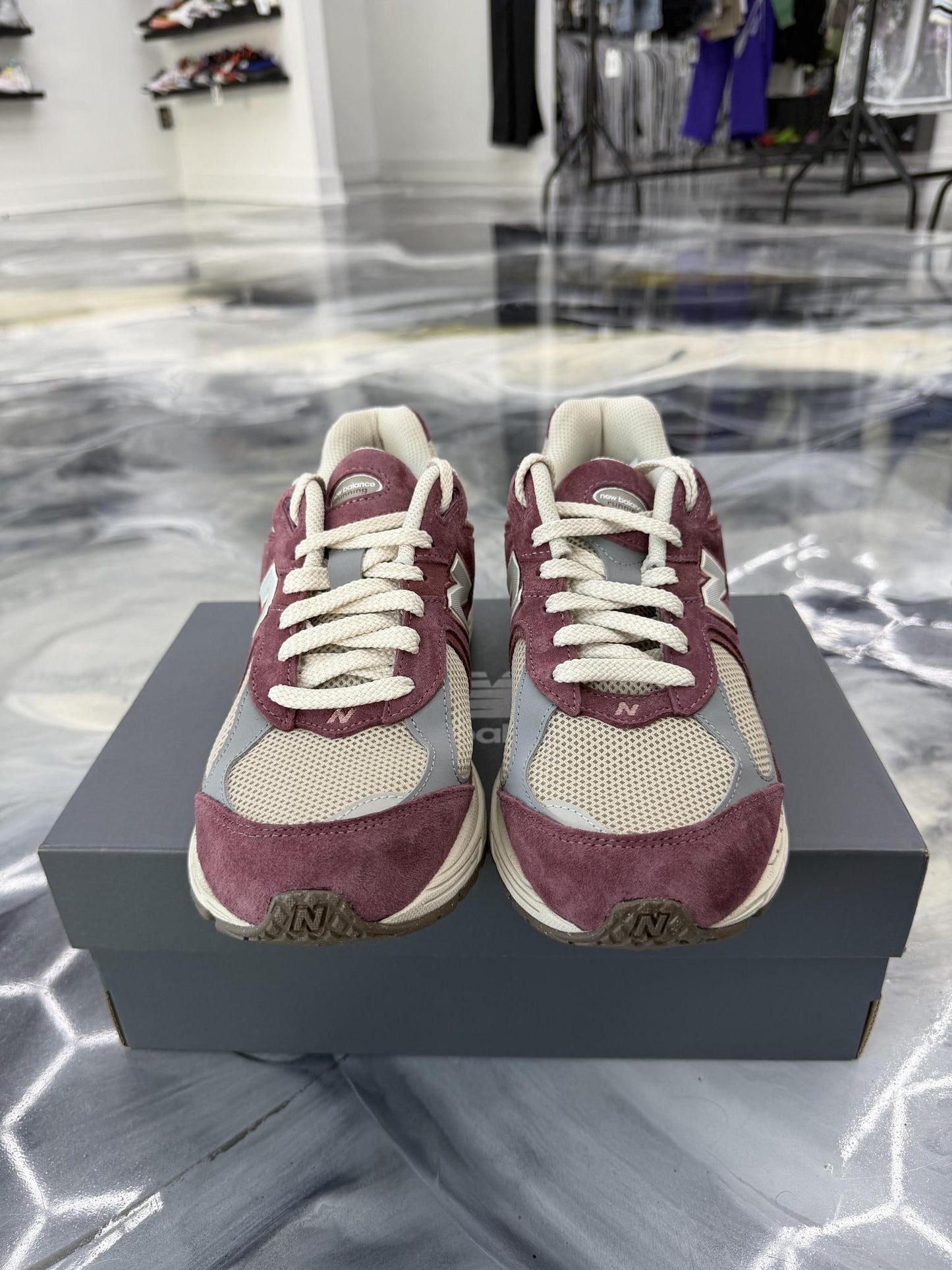 New Balance 2002R "Burgundy" Size 9