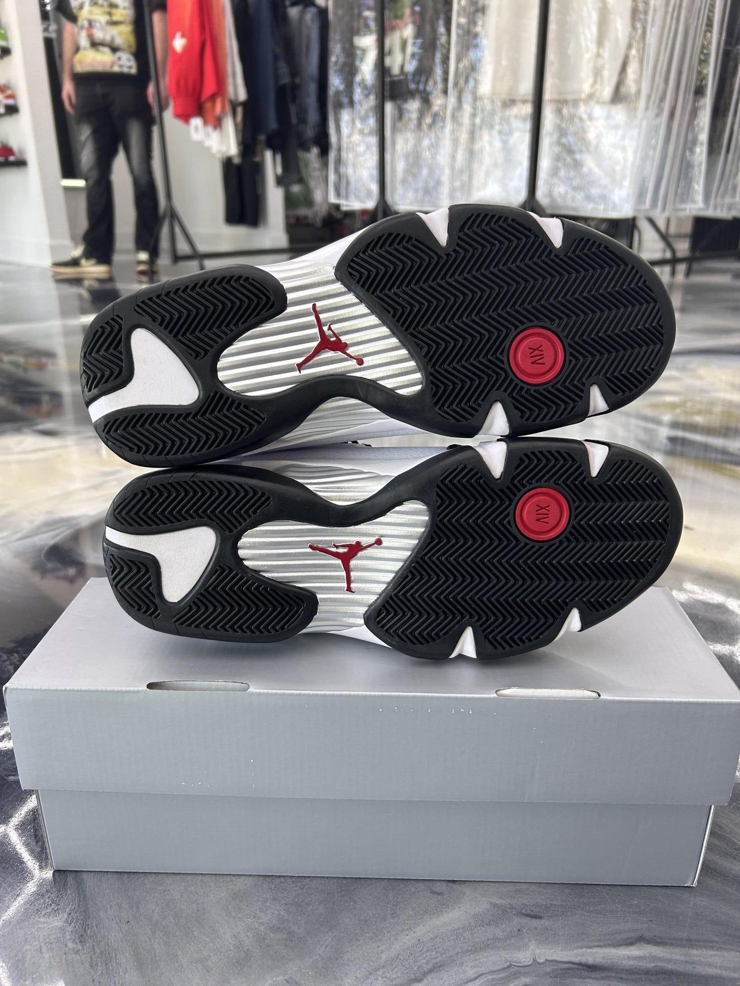 Jordan 14 "Black Toe" Used Size 10