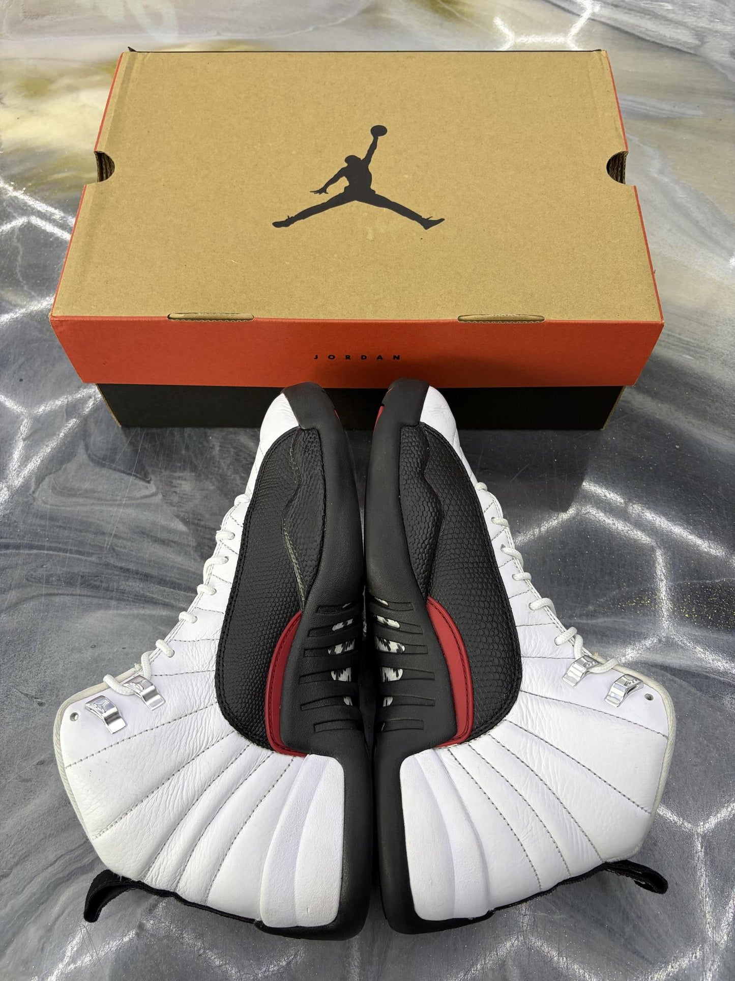 Jordan 12 "Taxi Flip" Used Size 9.5