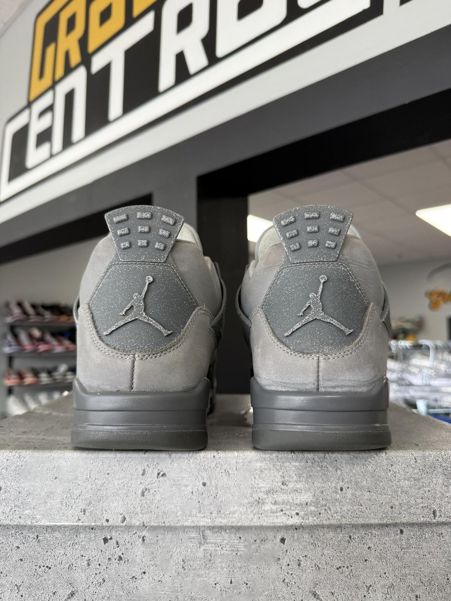 Jordan 4 "Wet Cement" Used Size 10