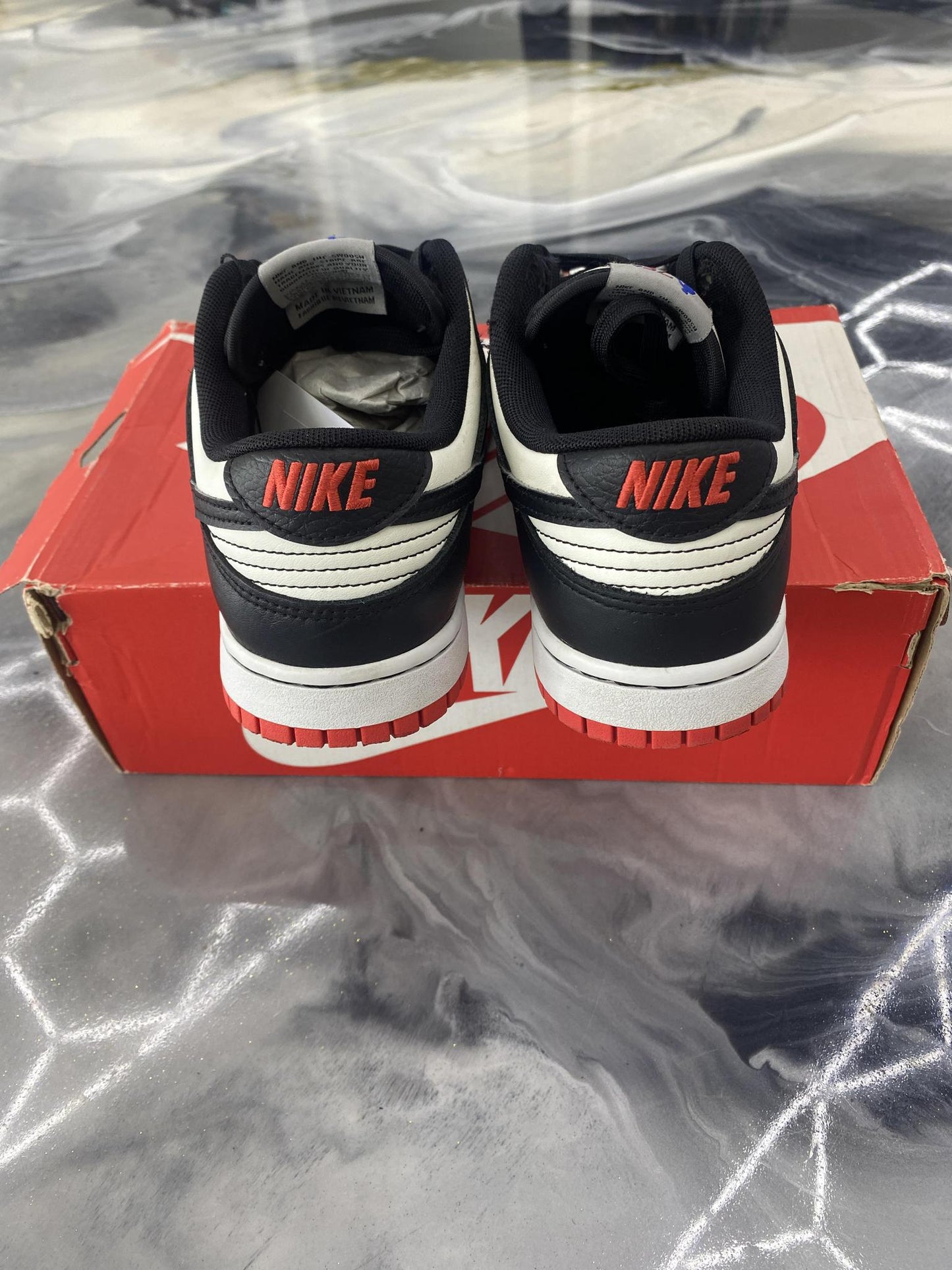 Nike Dunk Low "Chicago Split" Used Size 8