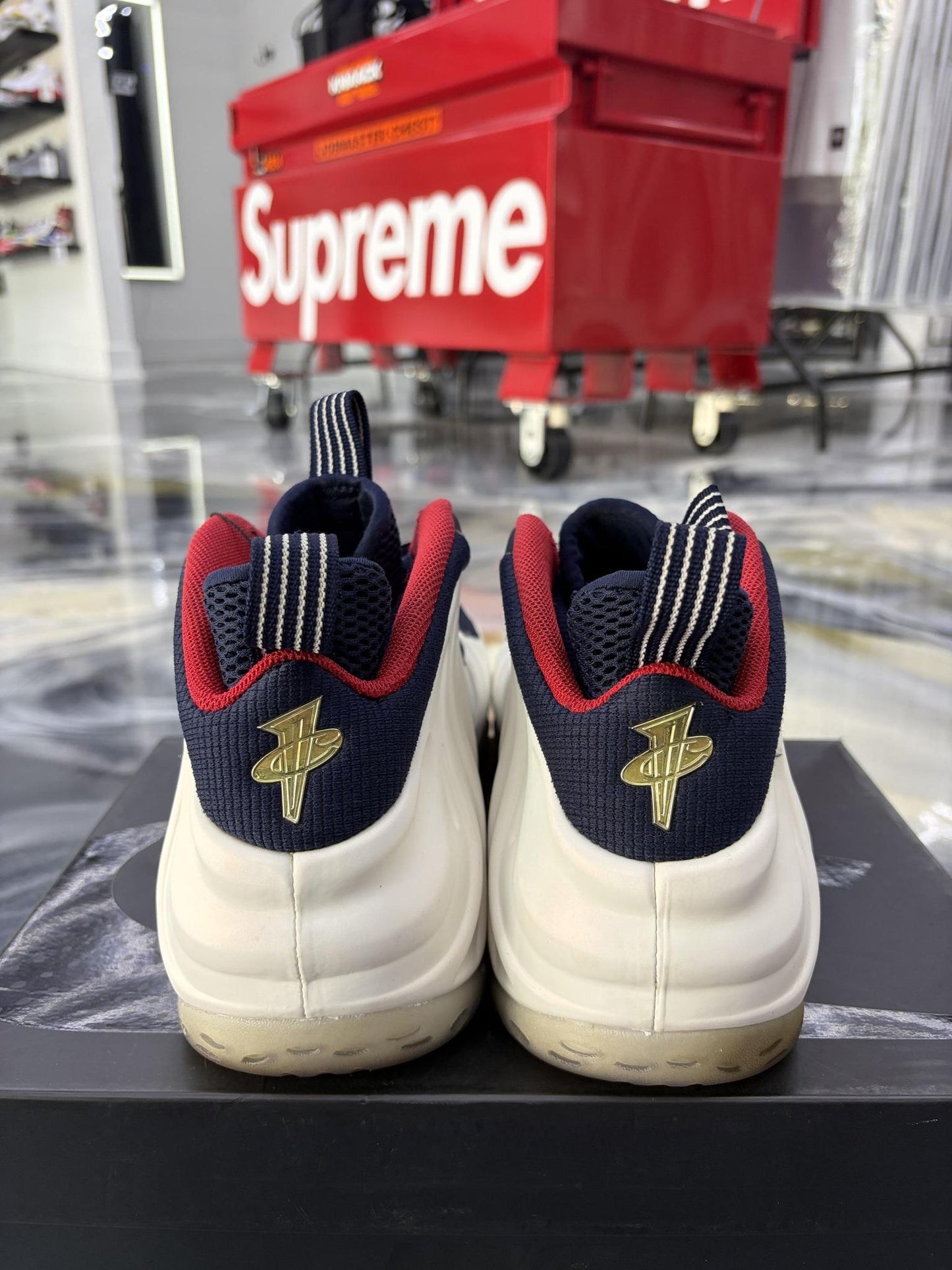 Nike Air Foamposite One "Olympic" Used Size 12
