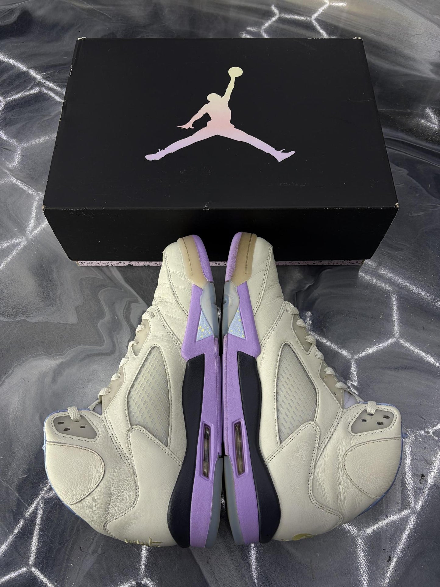 Jordan 5 We The Best "Sail" Used Size 11