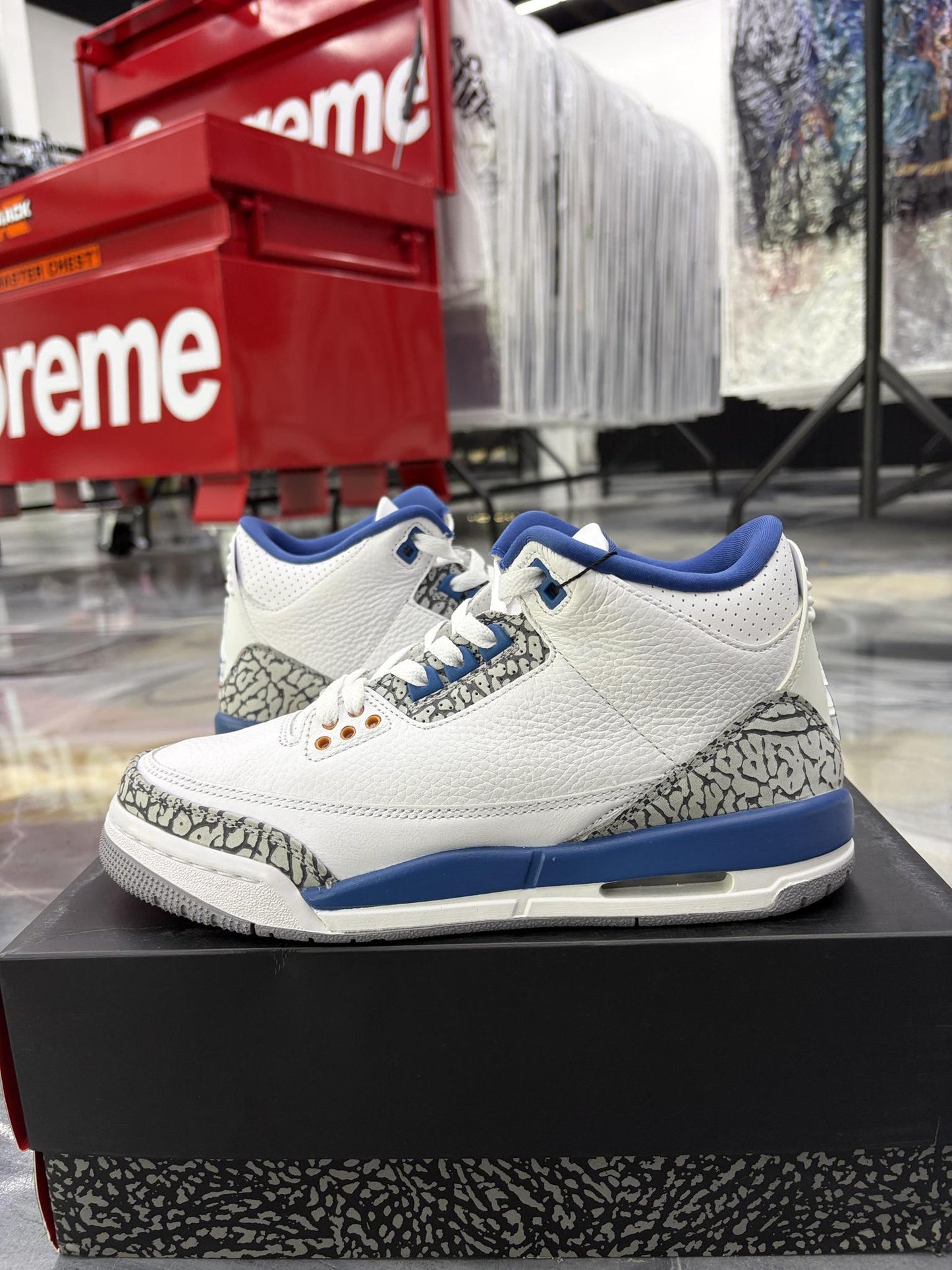 Jordan 3 "Wizard" Used Size 6.5Y/8W