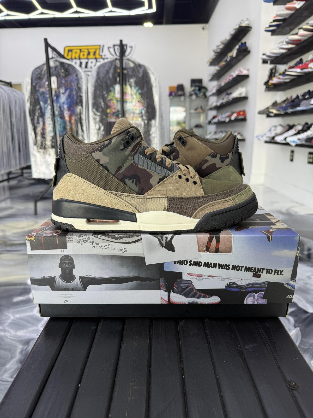 Jordan 3 "Patchwork" Used Size 11