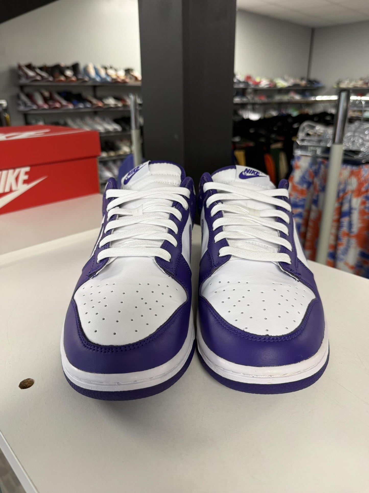Nike Dunk Low "Court Purple" Used Size 11