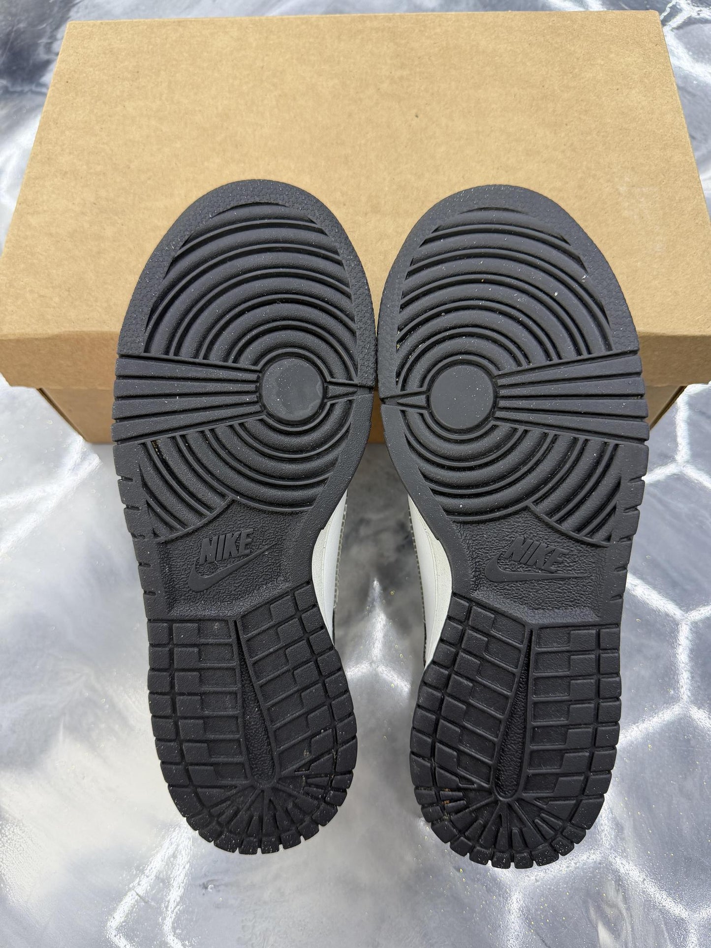 Nike Dunk Low TPU Swoosh Used Size 7Y/8.5W