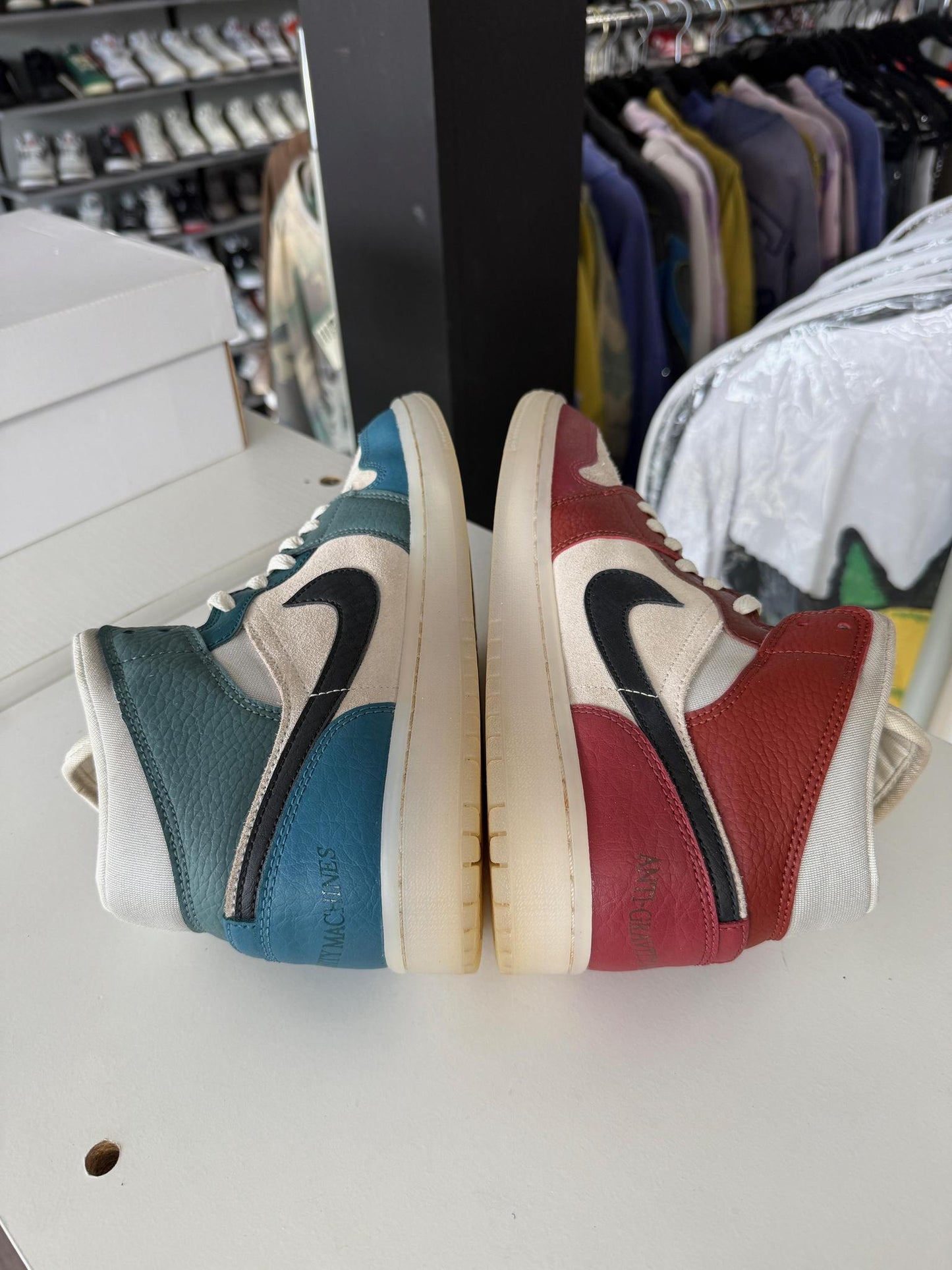 Jordan 1 Mid "Anti Gravity Machines" Used Size 8