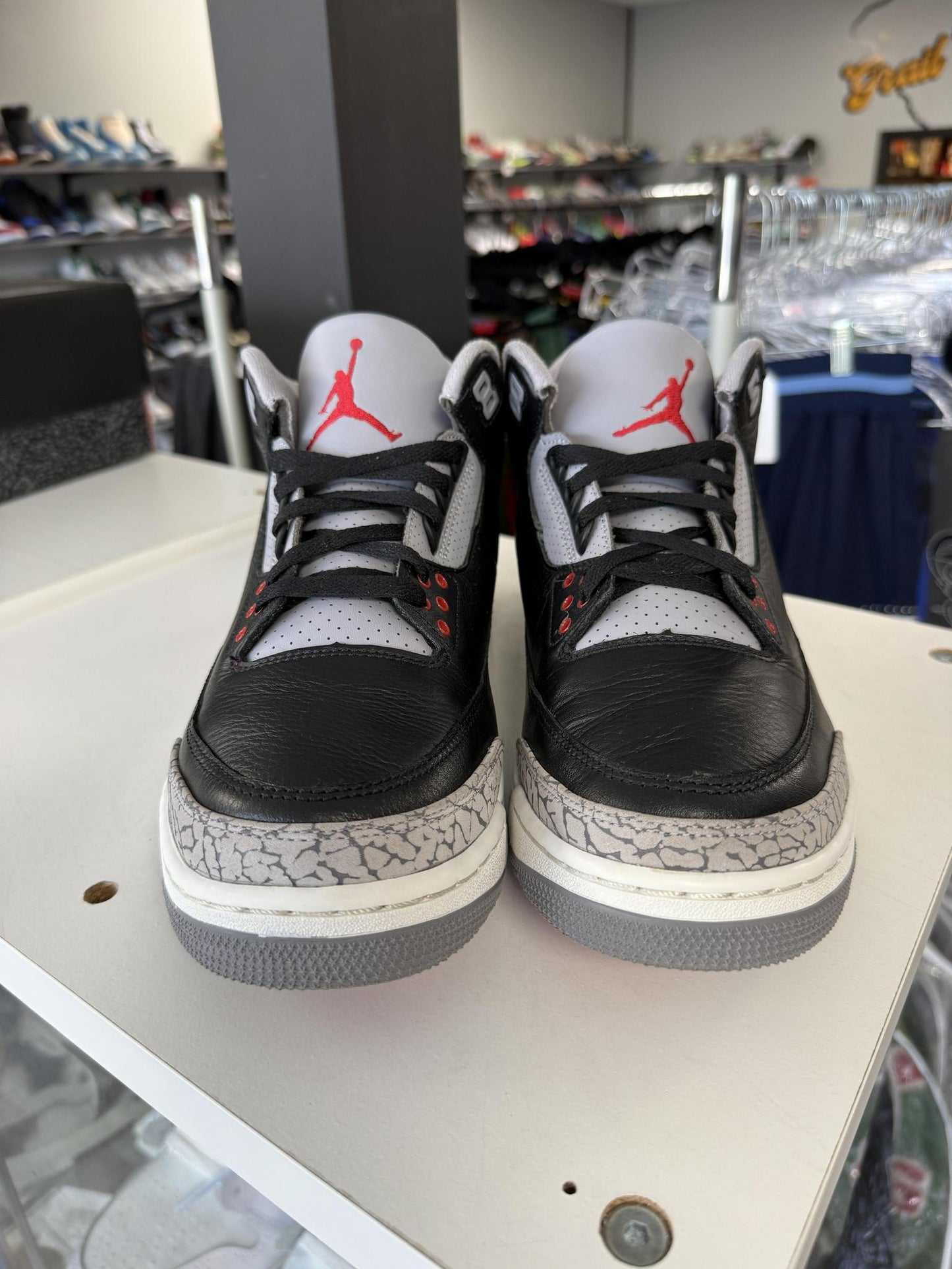 Jordan 3 "Black Cement" Used Size 11