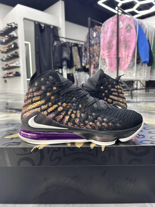 Lebron 17 "Lakers" Used Size 9.5