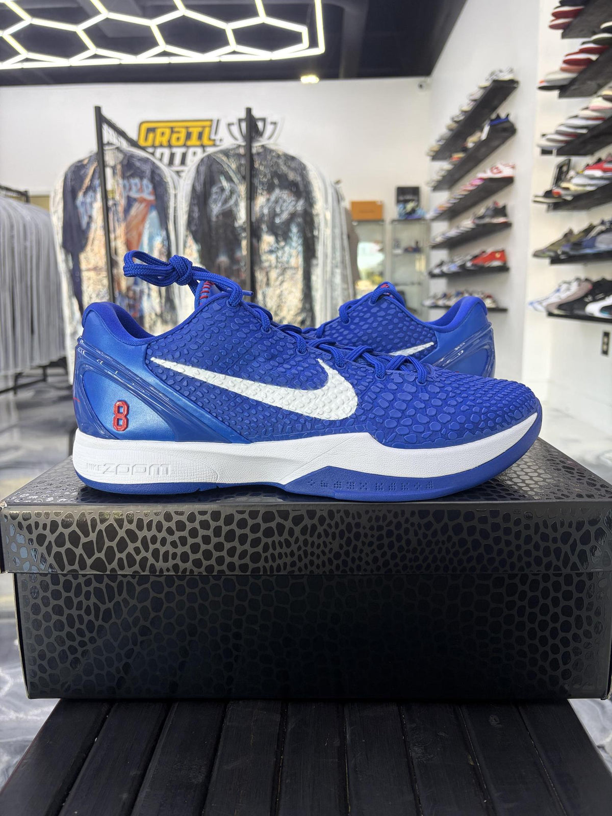 Kobe 6 "Dodgers" Used Size 13