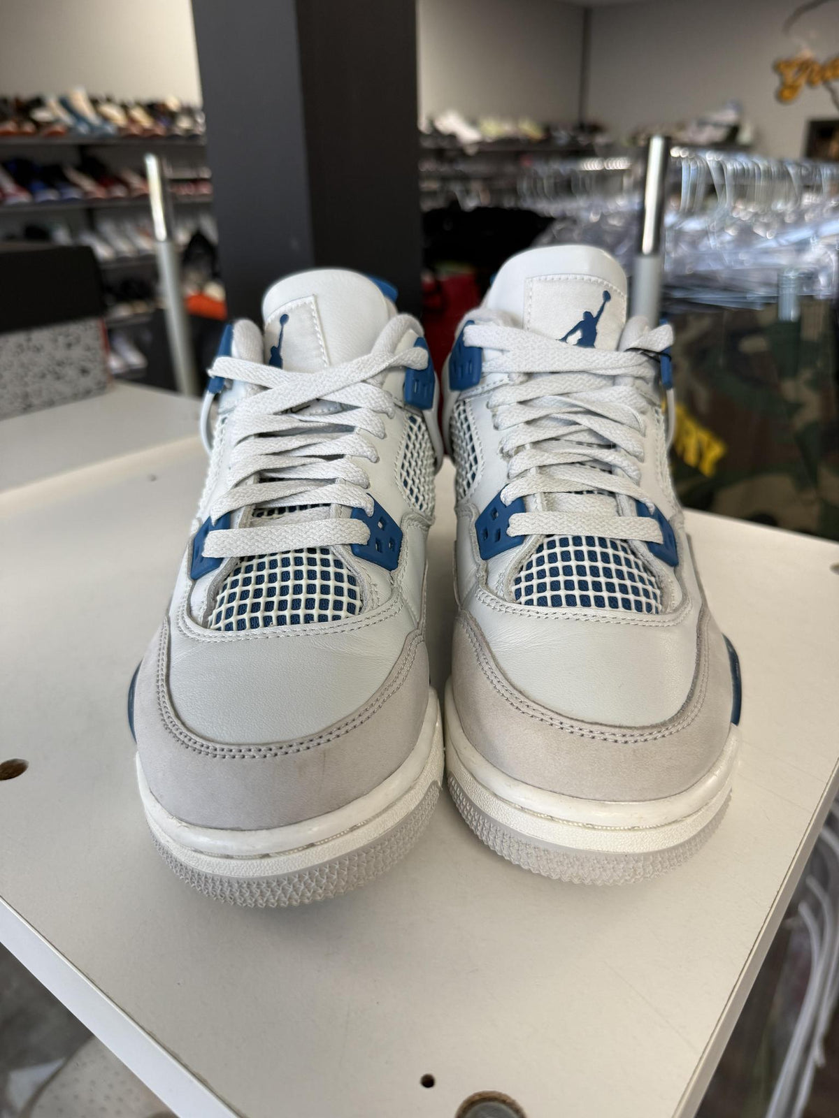 Jordan 4 "Military Blue" Used Size 5Y/6.5W