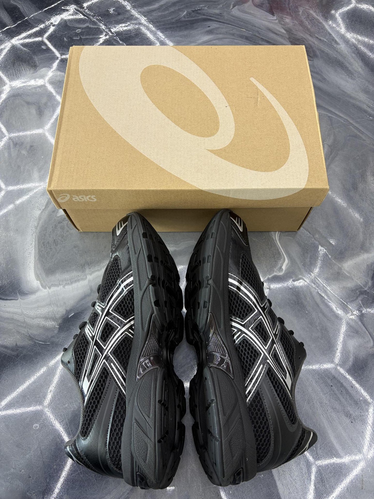Asics Gel 1130 "Black Pure Silver" Used Size 9.5