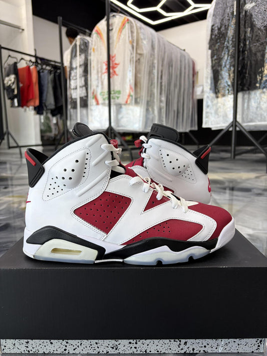 Jordan 6 "Carmine" Used Size 10