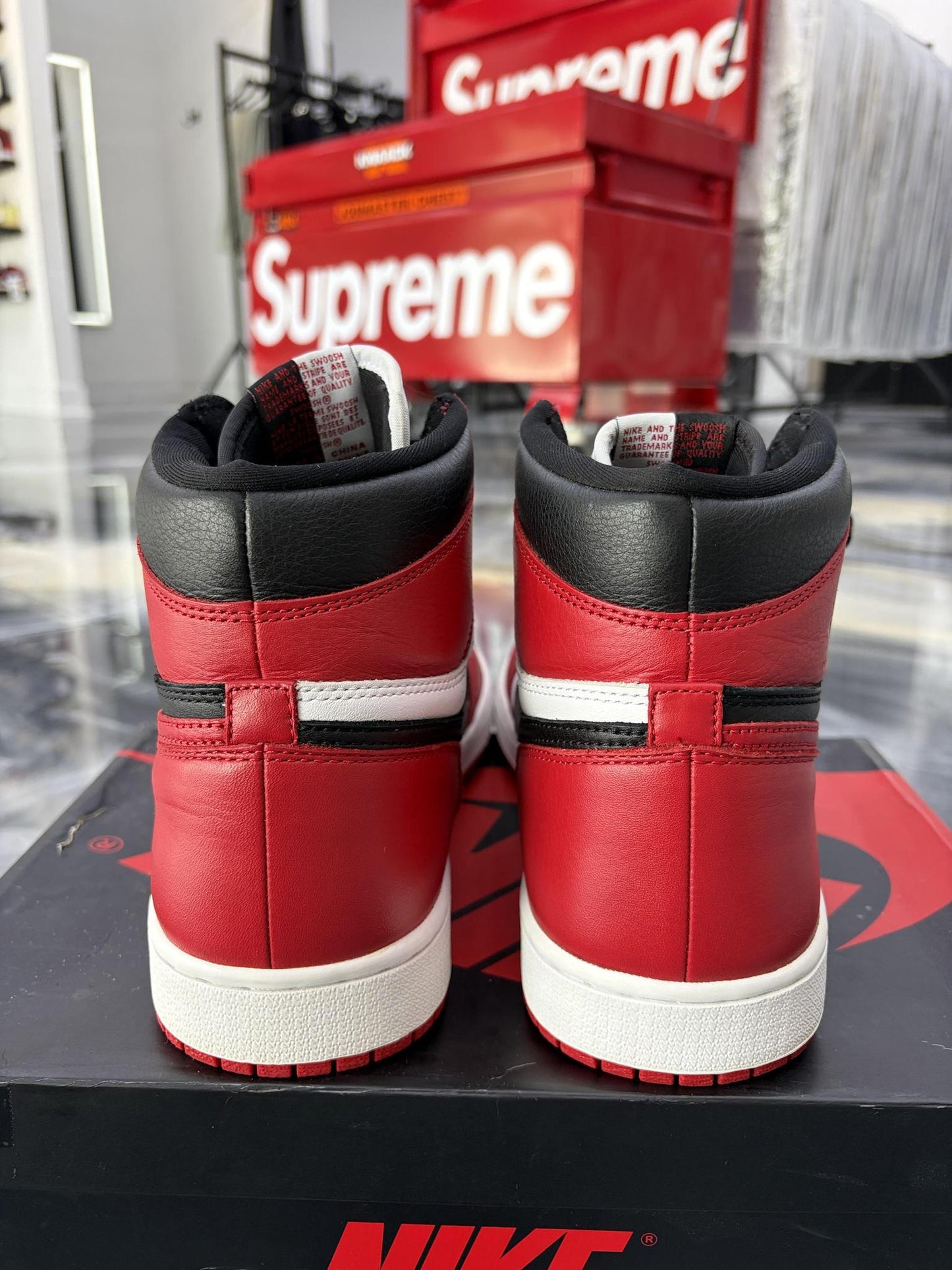 Jordan 1 "Homage To Home" Used Size 12