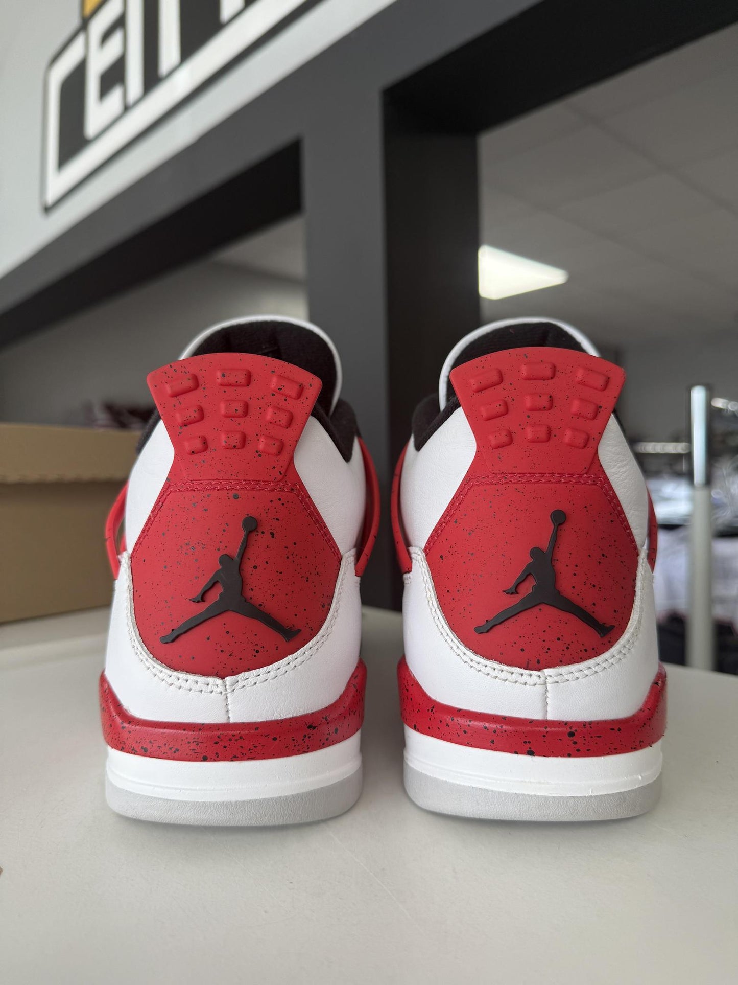 Jordan 4 "Red Cement" Used Size 11