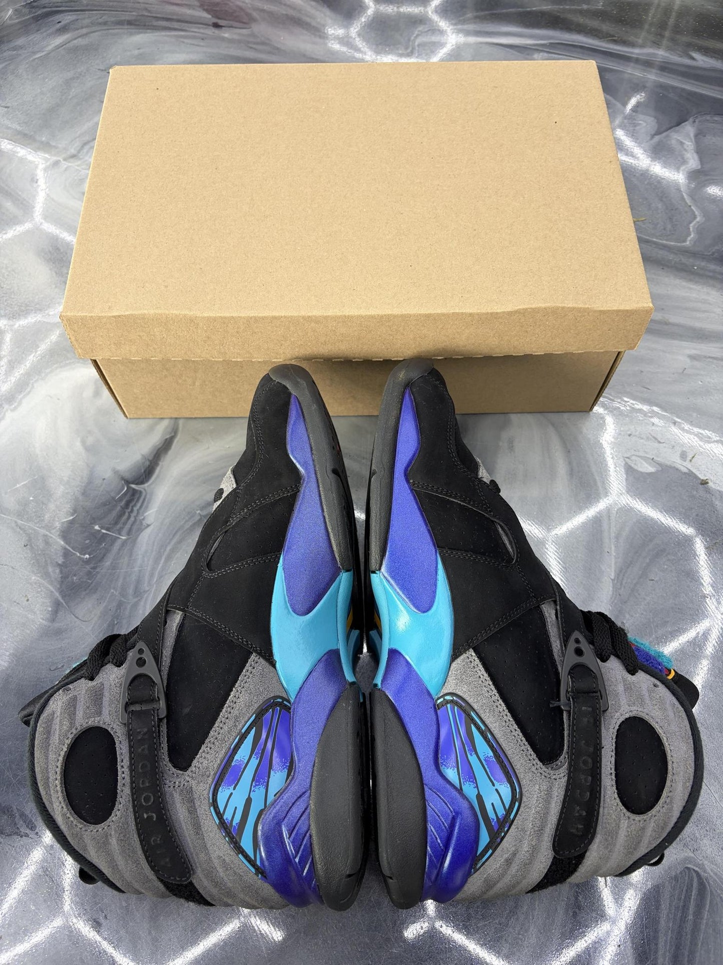 Jordan 8 "Aqua" Used Size 10.5
