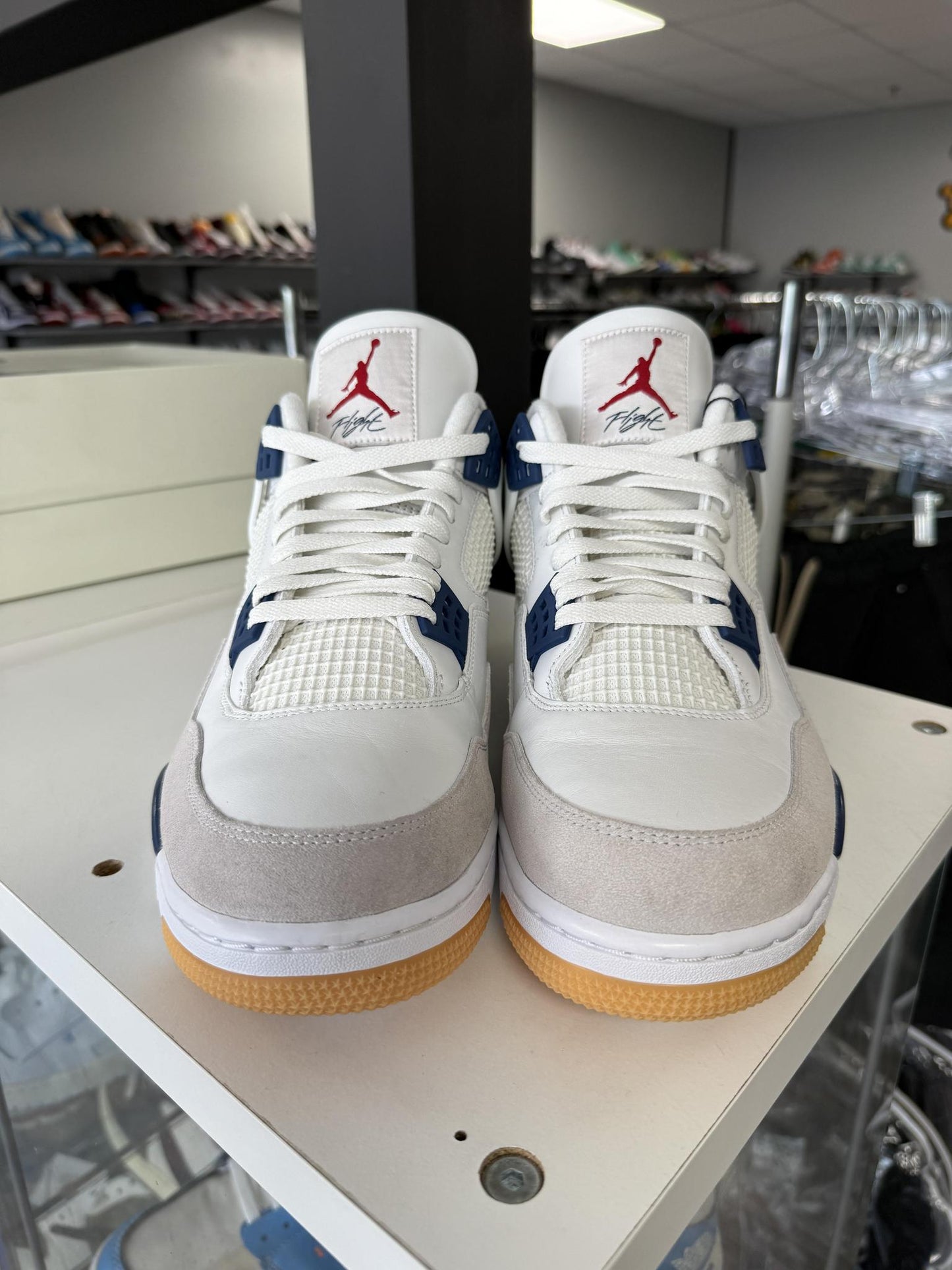 Jordan 4 "Navy SB" Used Size 14