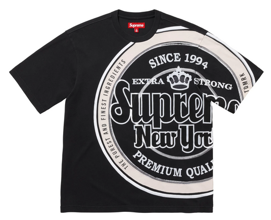 Supreme Lager Tee "Black"