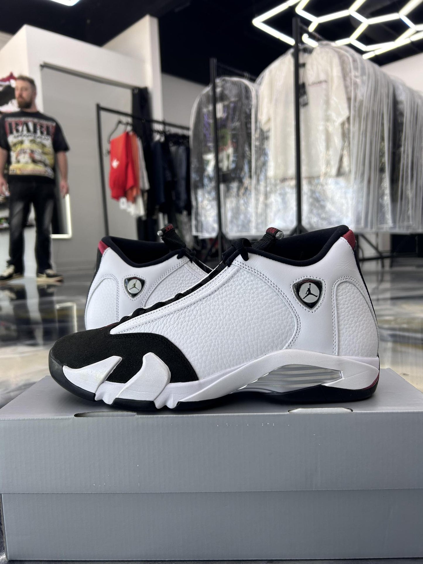 Jordan 14 "Black Toe" Used Size 10