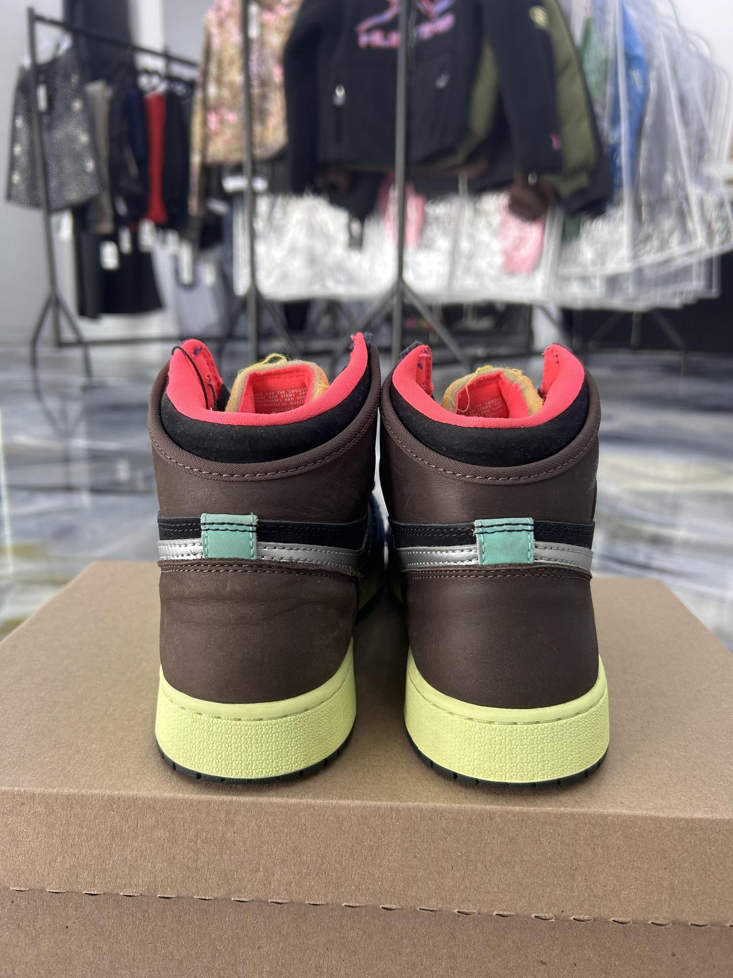 Jordan 1 High "Biohack" Used Size 7Y/8.5W