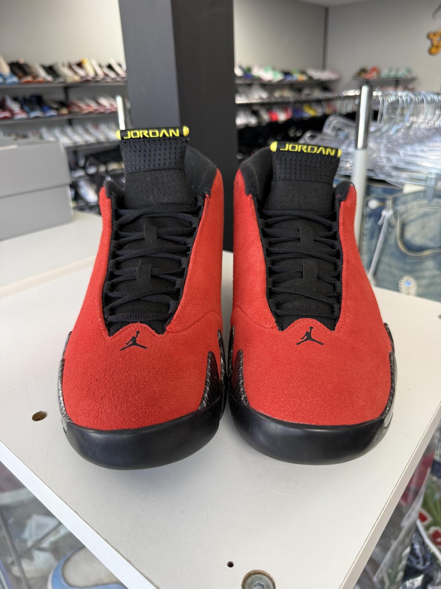 Jordan 14 Ferrari Used Size 11.5