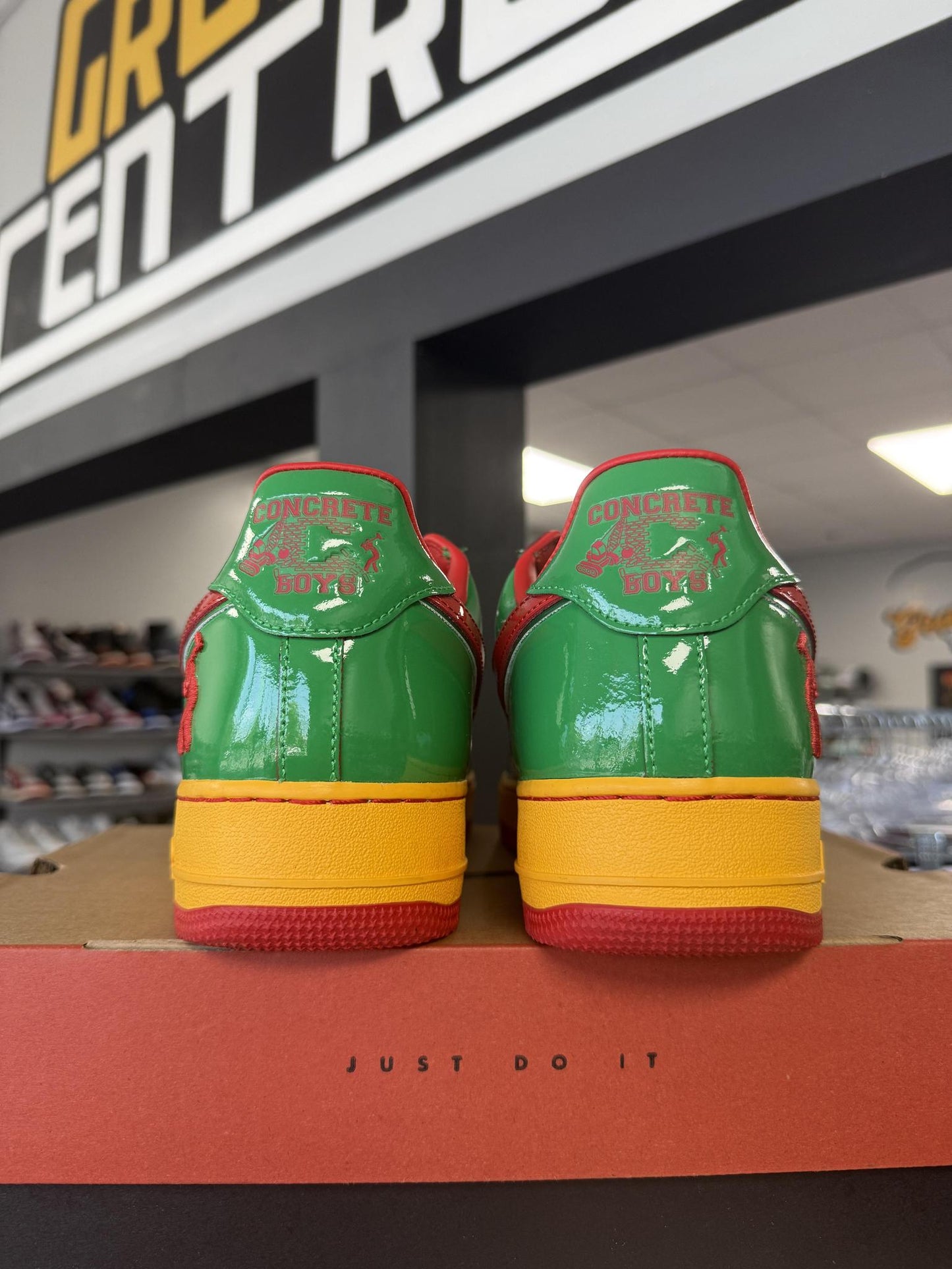 Nike AF1 x Lil Yachty "Concrete Boys" Used Size 13