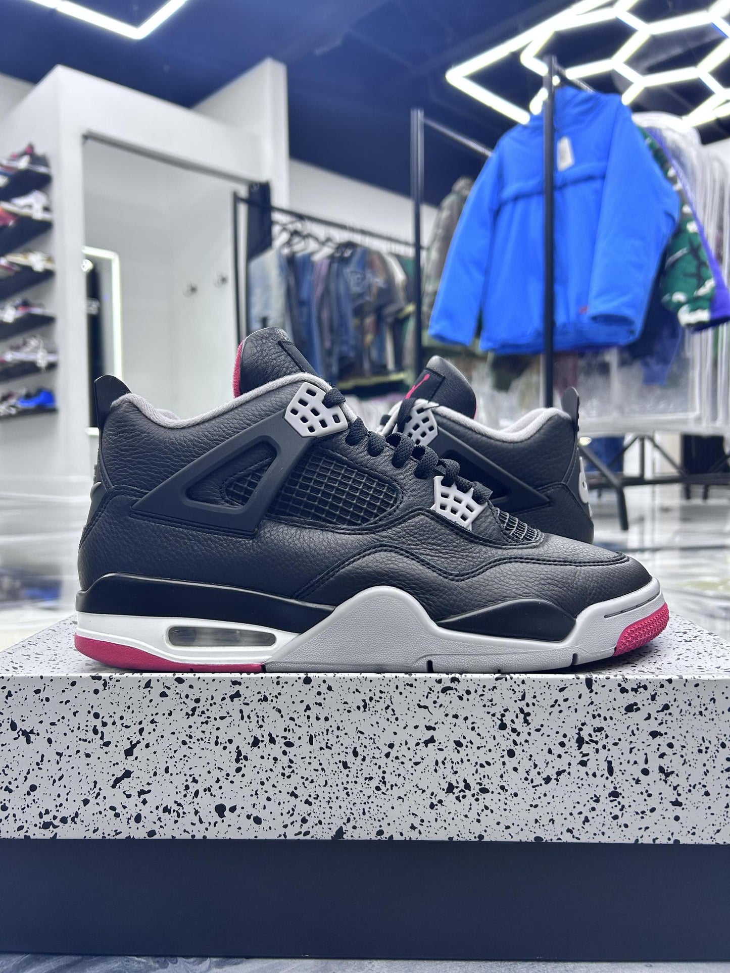 Jordan 4 "Bred Reimagined" Used Size 10