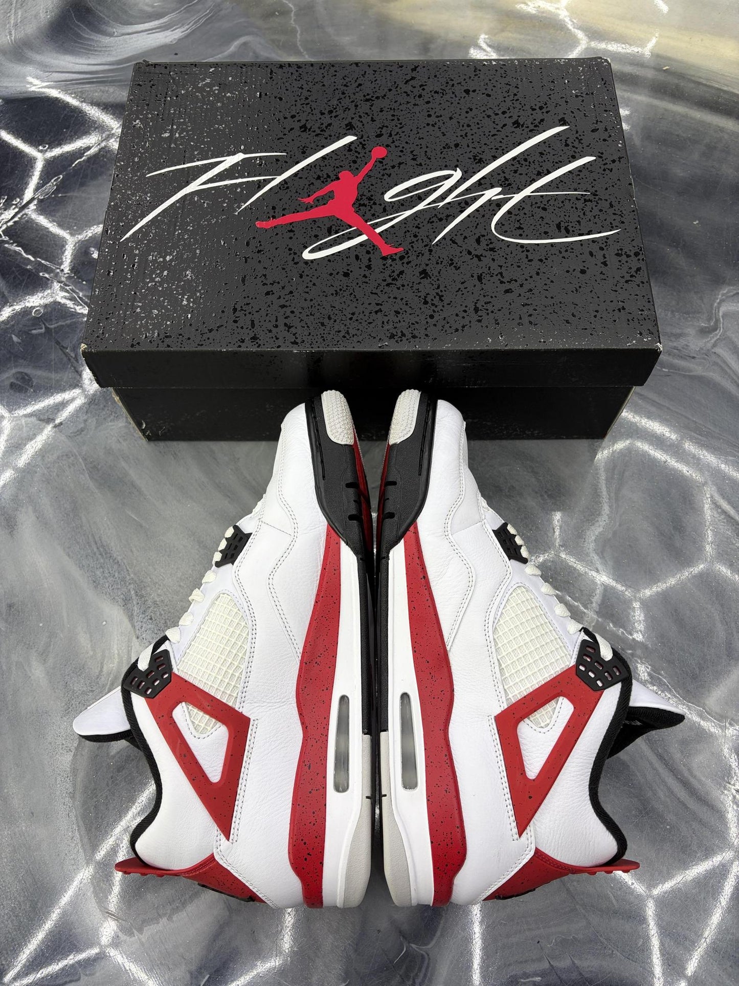 Jordan 4 "Red Cement" Used Size 12