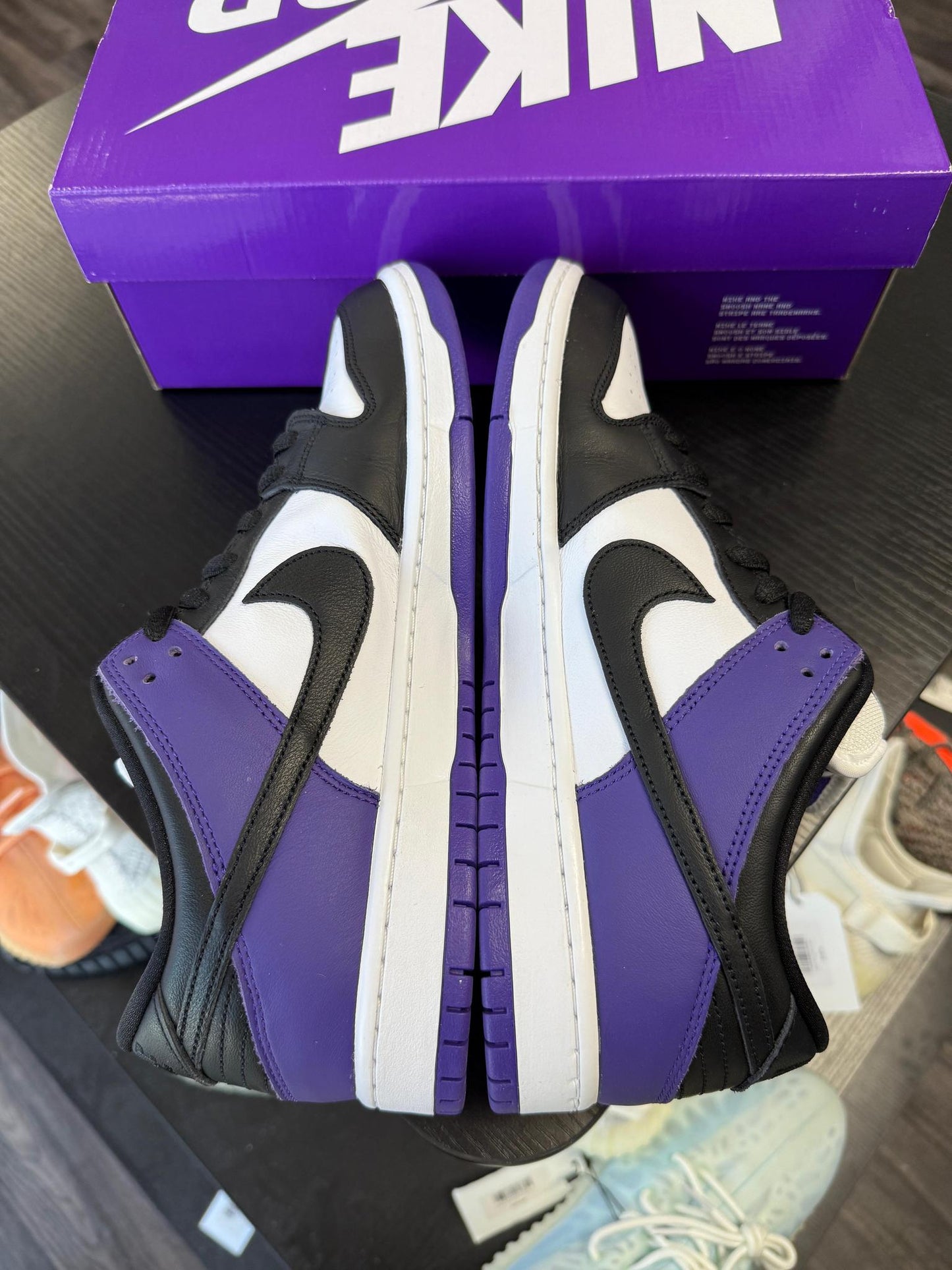 Nike SB Dunk Low "Court Purple" Used Size 11