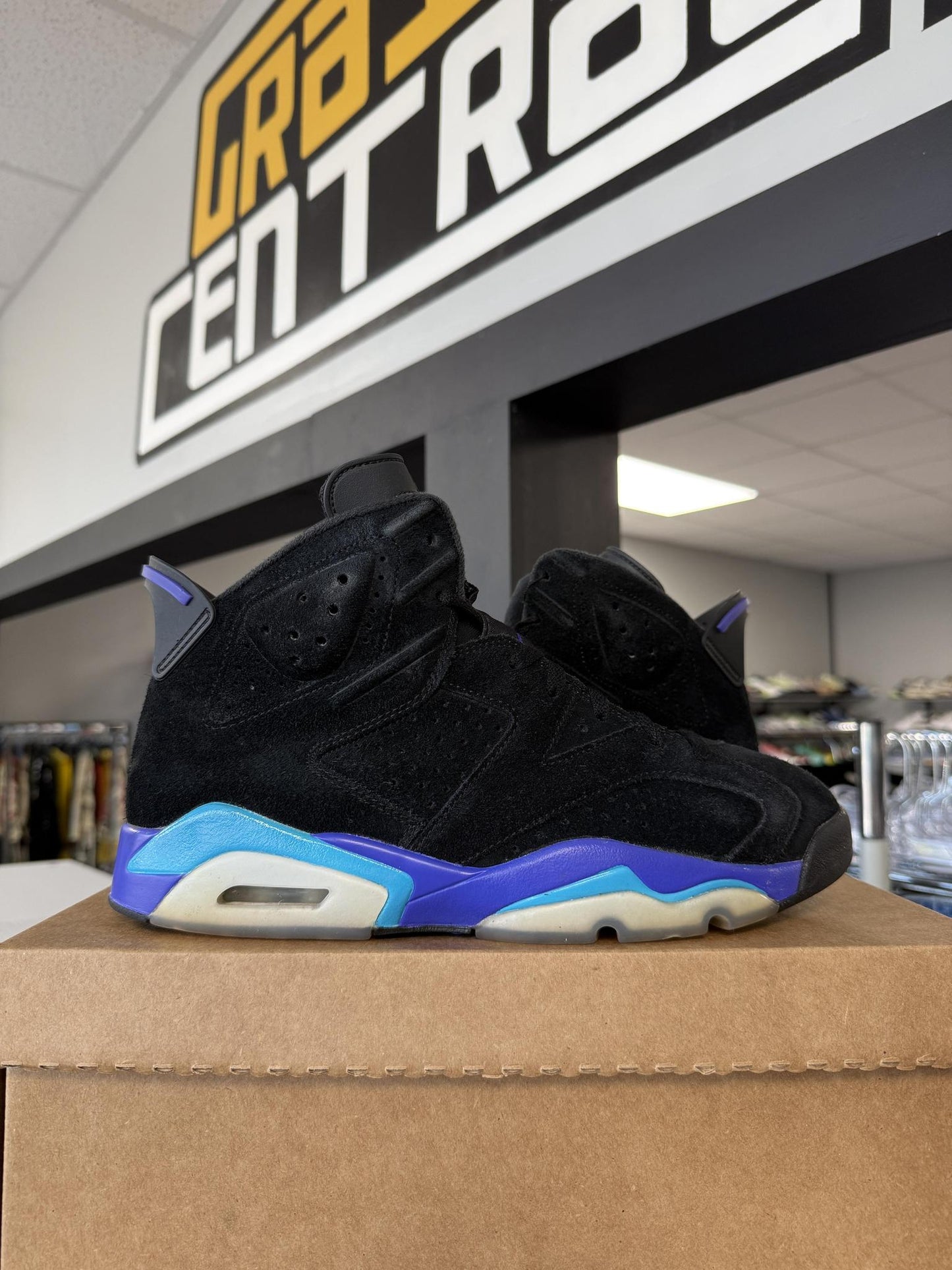Jordan 6 "Aqua" Used Size 10.5