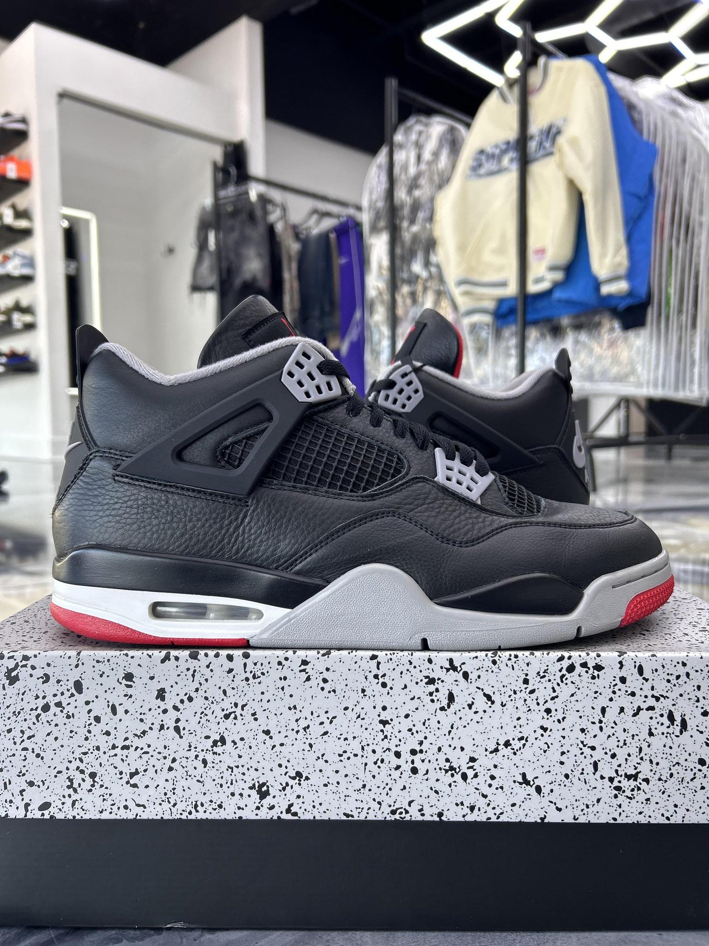 Jordan 4 "Bred Reimagined" Used Size 13