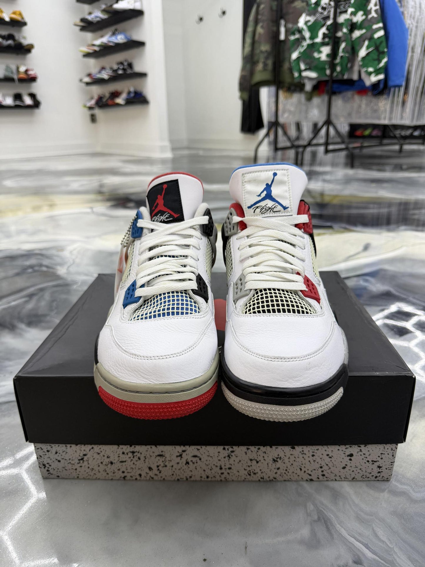 Jordan 4 What The Used Size 13