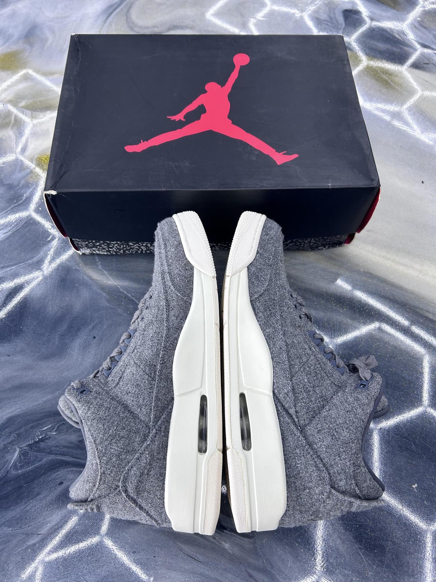 Jordan 3 "Wool" Used Size 12