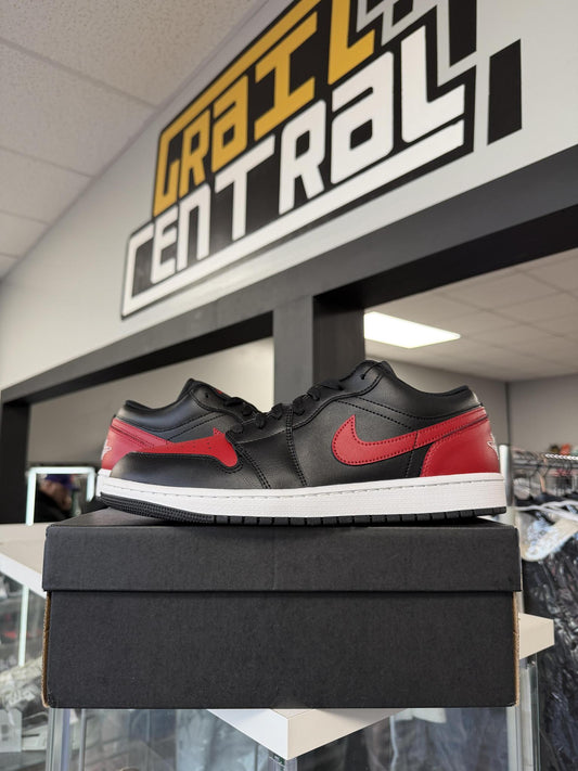 Jordan 1 Low "Bred" Used Size 10.5