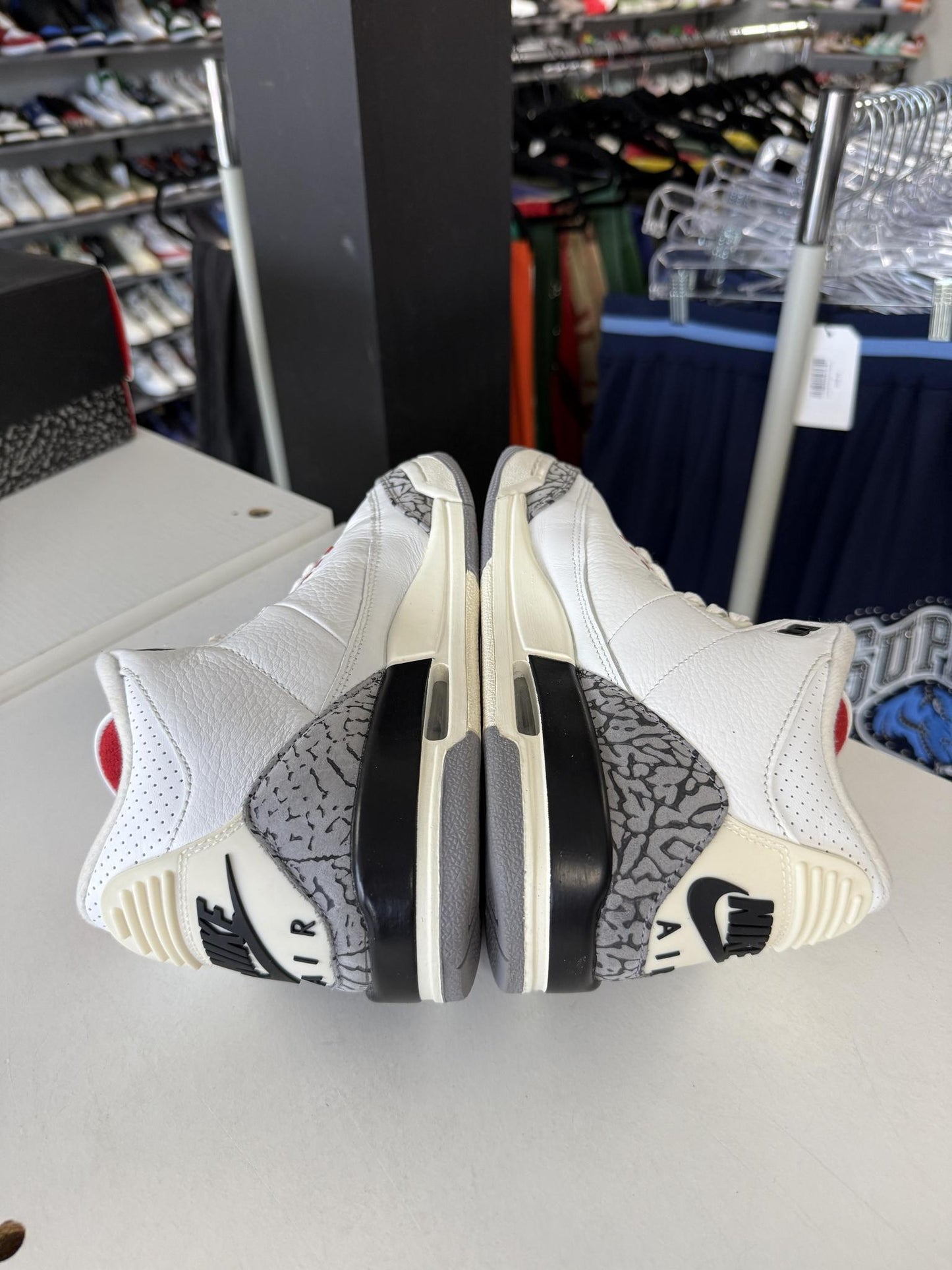 Jordan 3 "White Cement Reimagined" Used Size 6Y/7.5W