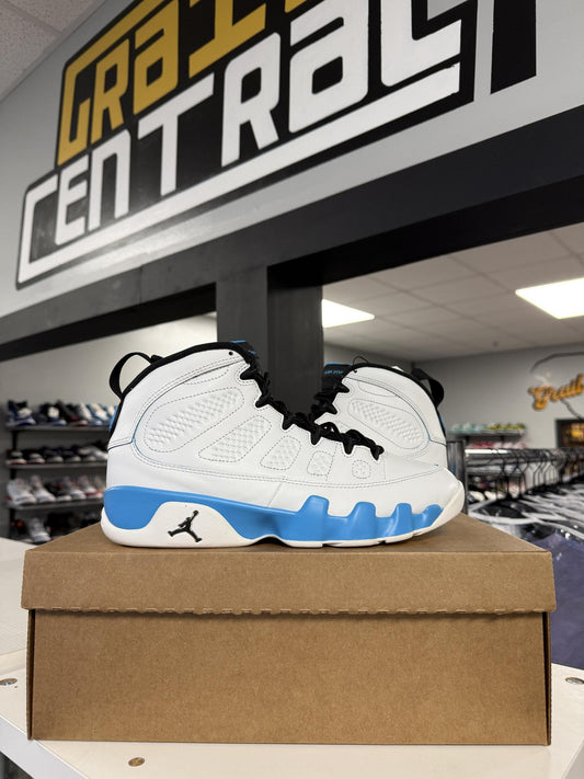 Jordan 9 "Powder Blue" Used Size 8