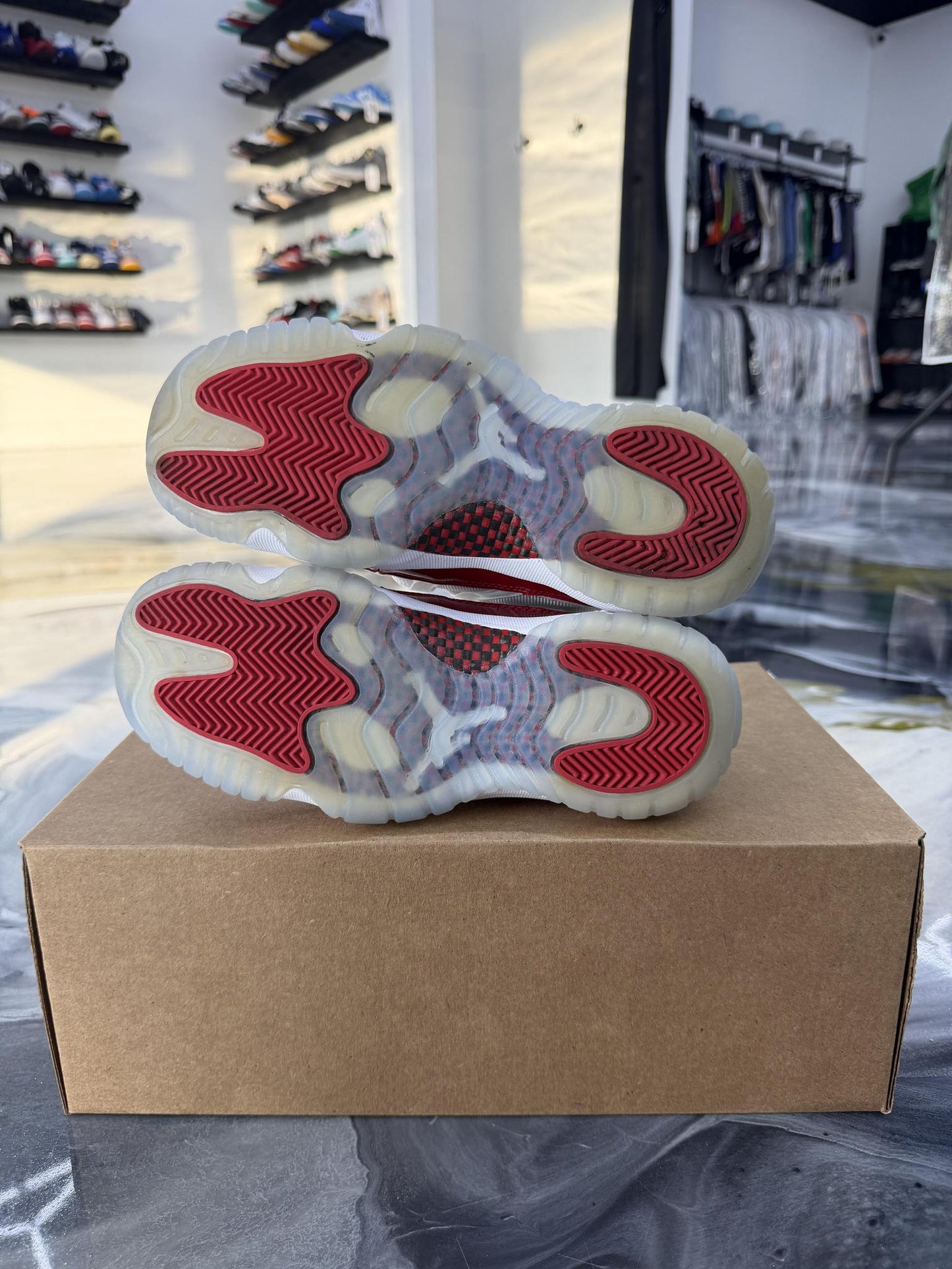 Jordan 11 Cherry Used Size 5Y/6.5W