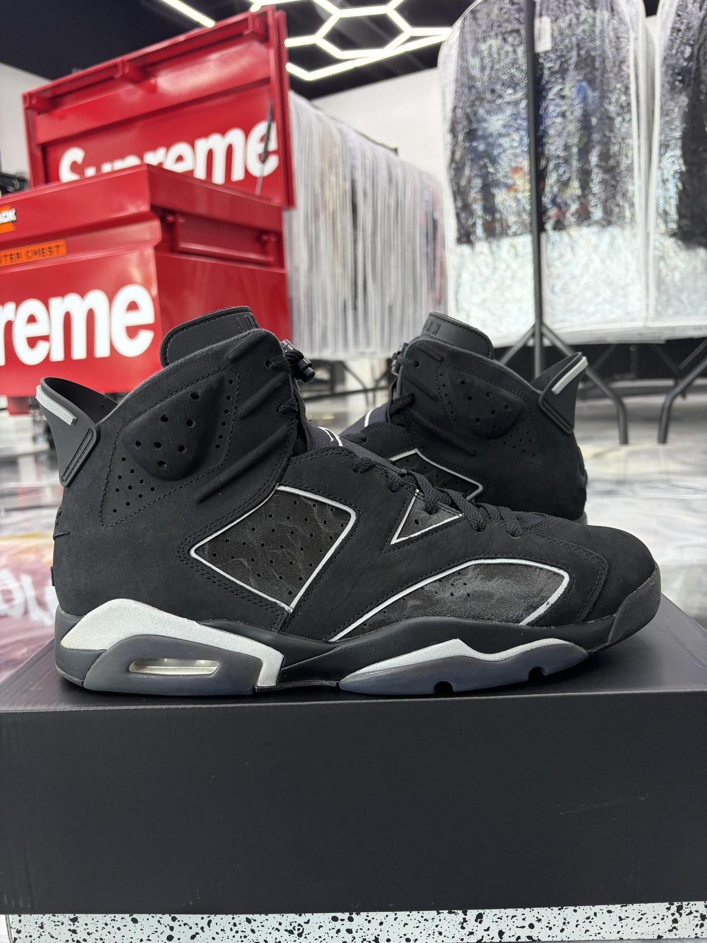 Jordan 6 "Cap and Gown" Used Size 14