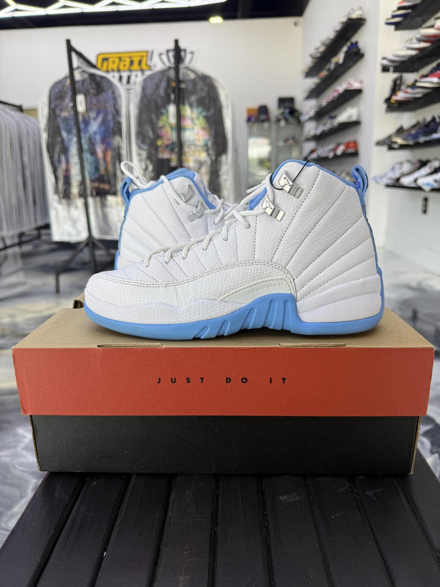 Jordan 12 "Melo" Used Size 5.5Y/7W