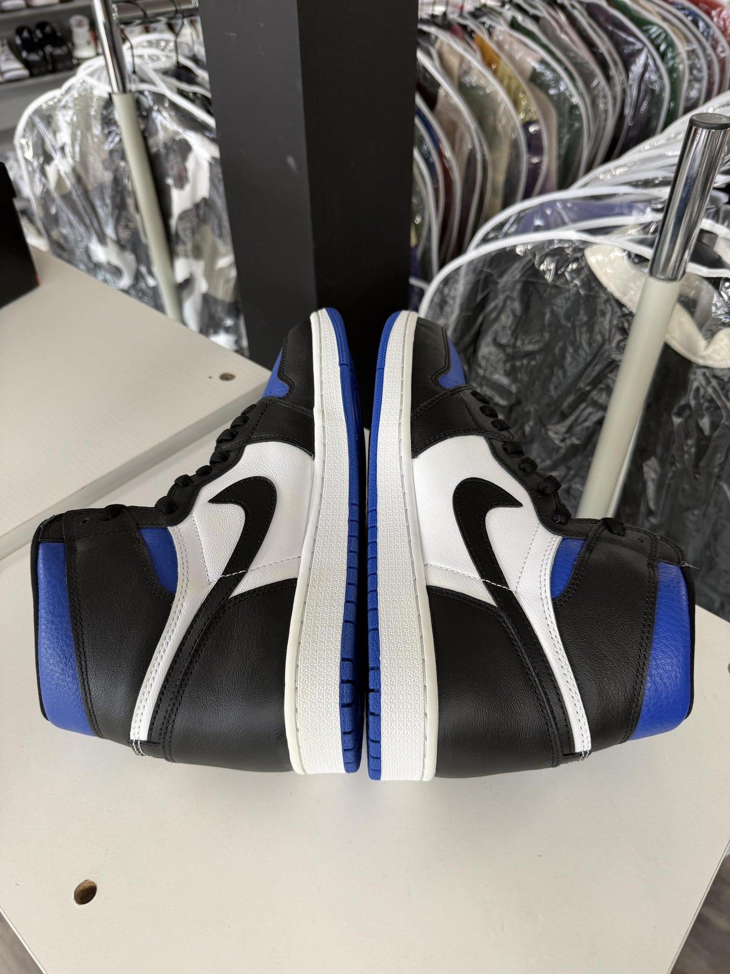 Jordan 1 "Black Game Royal" Used Size 11