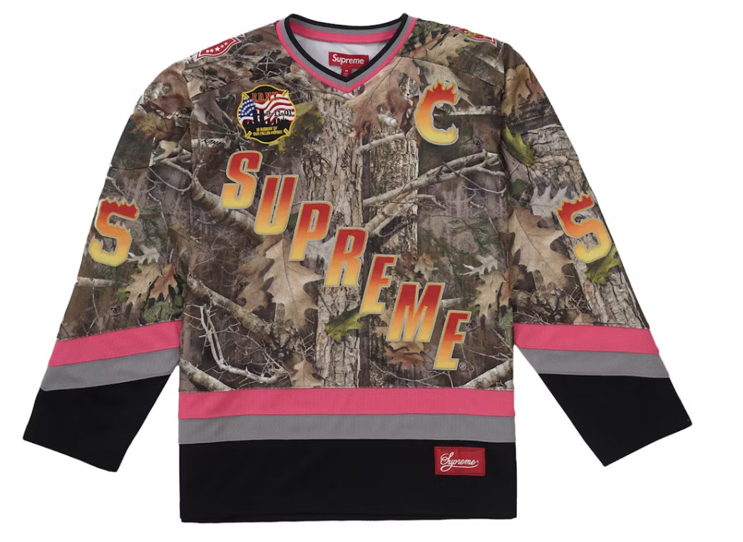 Supreme FDNY Hockey Jersey "Camo"
