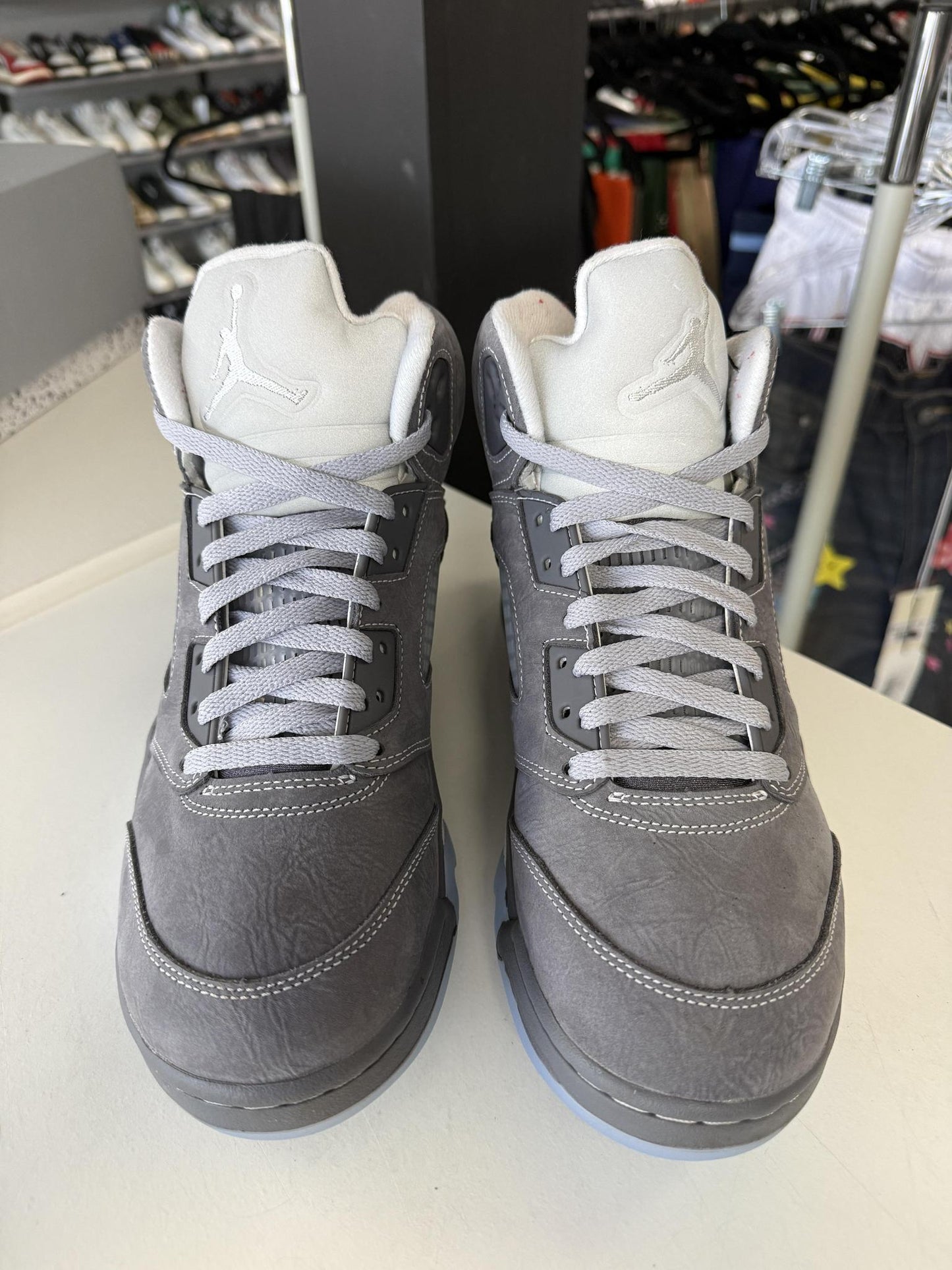 Jordan 5 "Wolf Grey" Used Size 8.5
