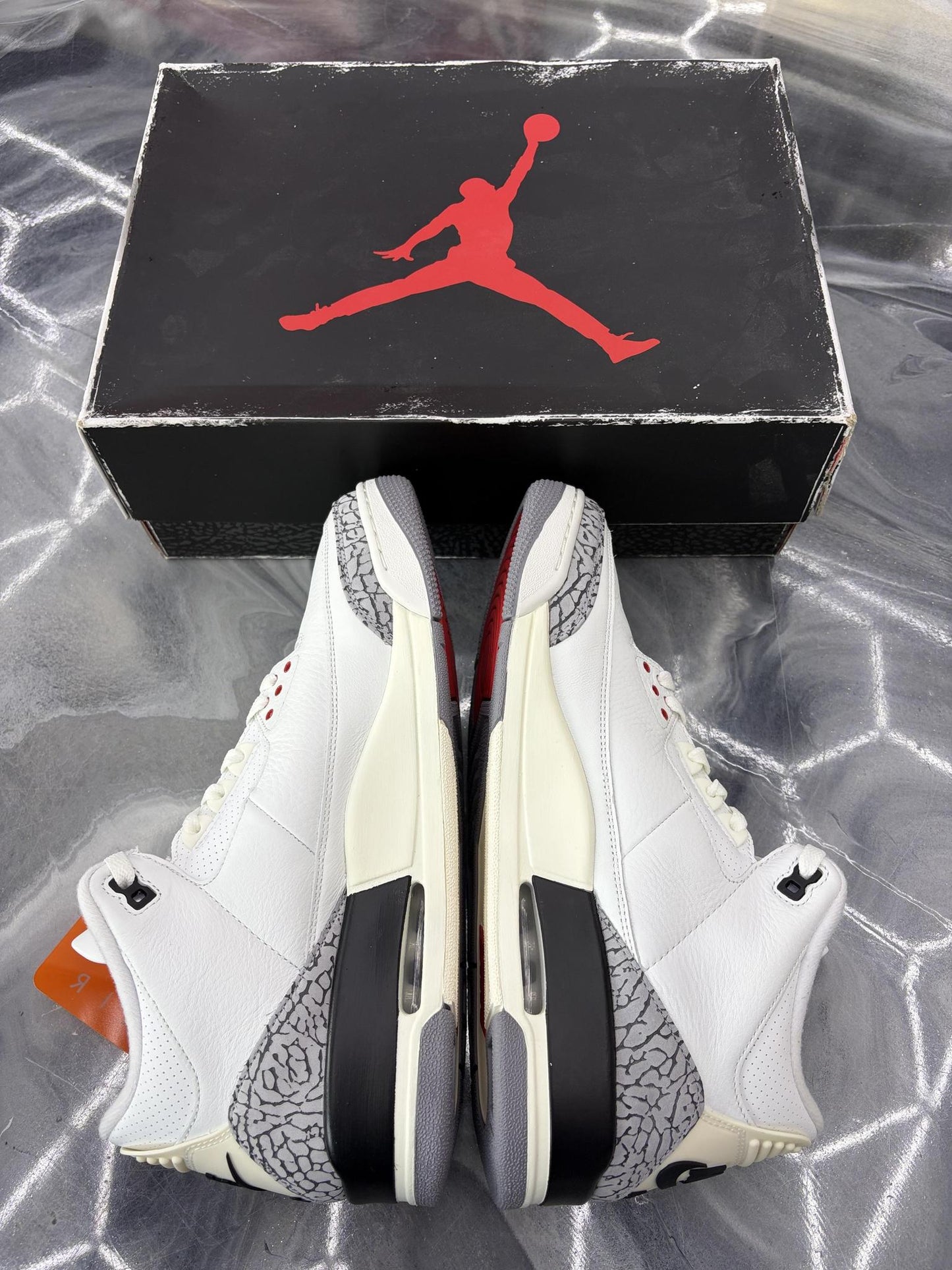 Jordan 3 "White Cement Reimagined" Used Size 12
