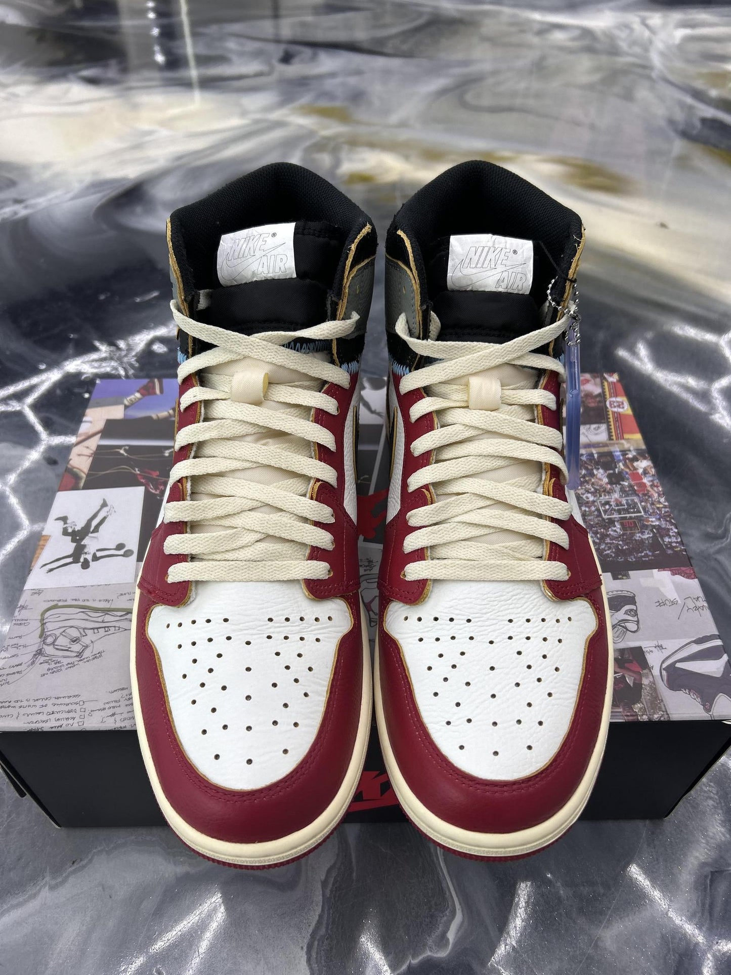 Jordan 1 x Union "LA Chicago" Used Size 13
