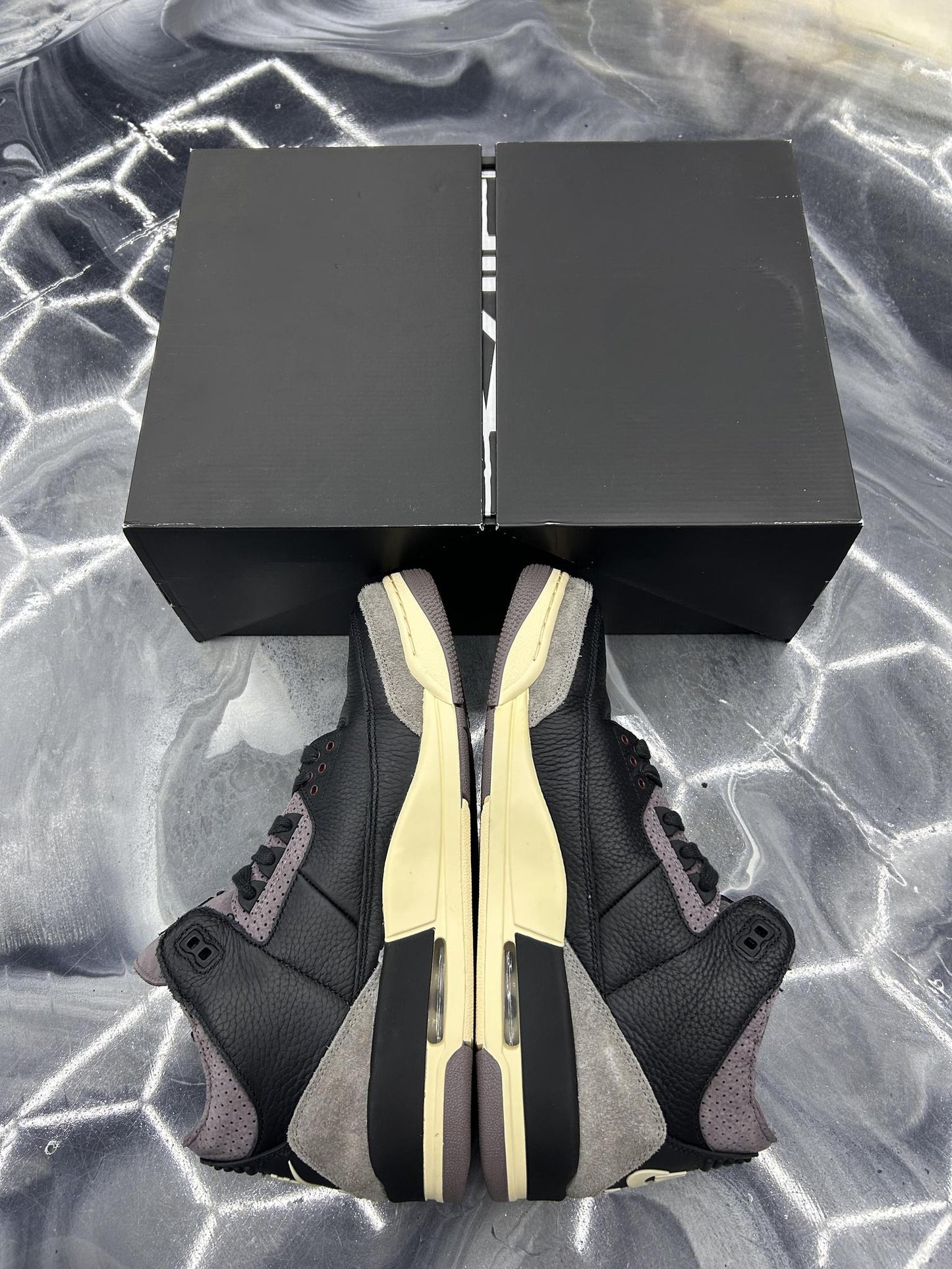Jordan 3 x A Ma Maniere "Black" Used Size 11.5