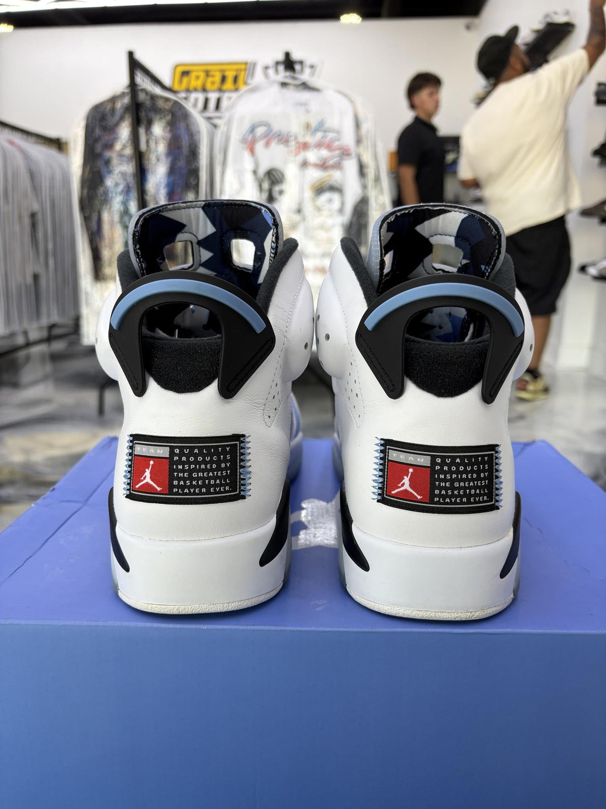 Jordan 6 "UNC" Used Size 11