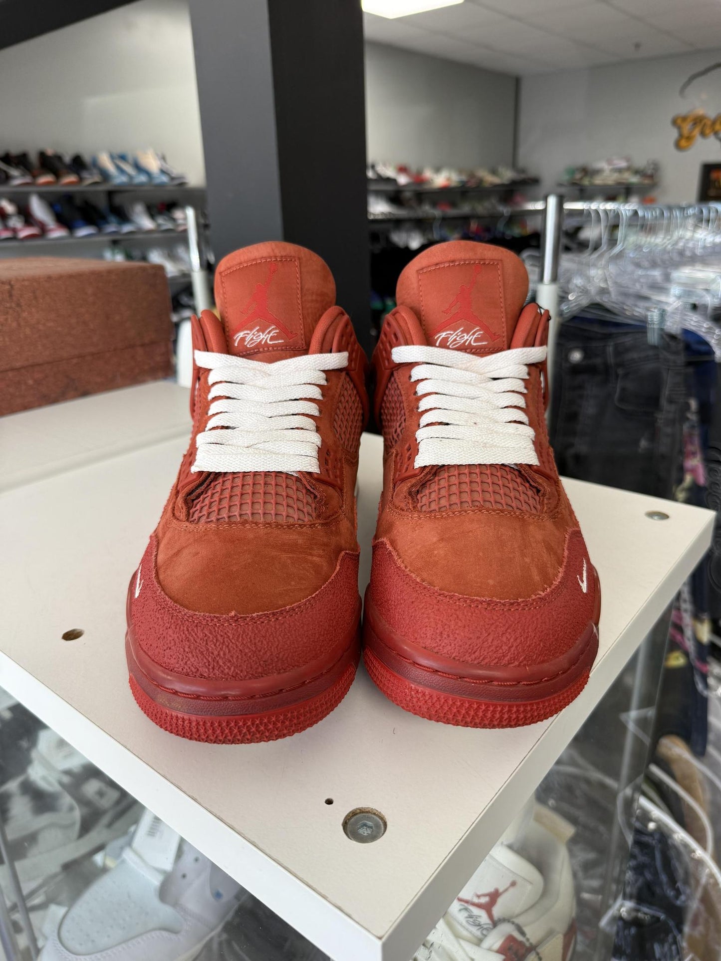 Jordan 4 "Brick By Brick" Used Size 11