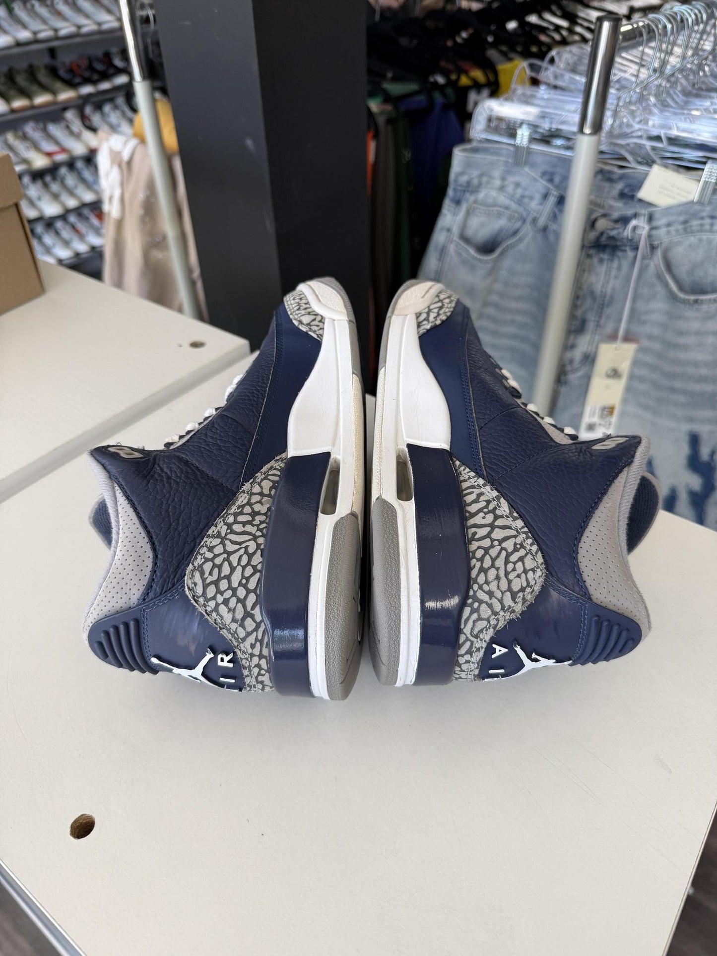 Jordan 3 "Georgetown" Used Size 8