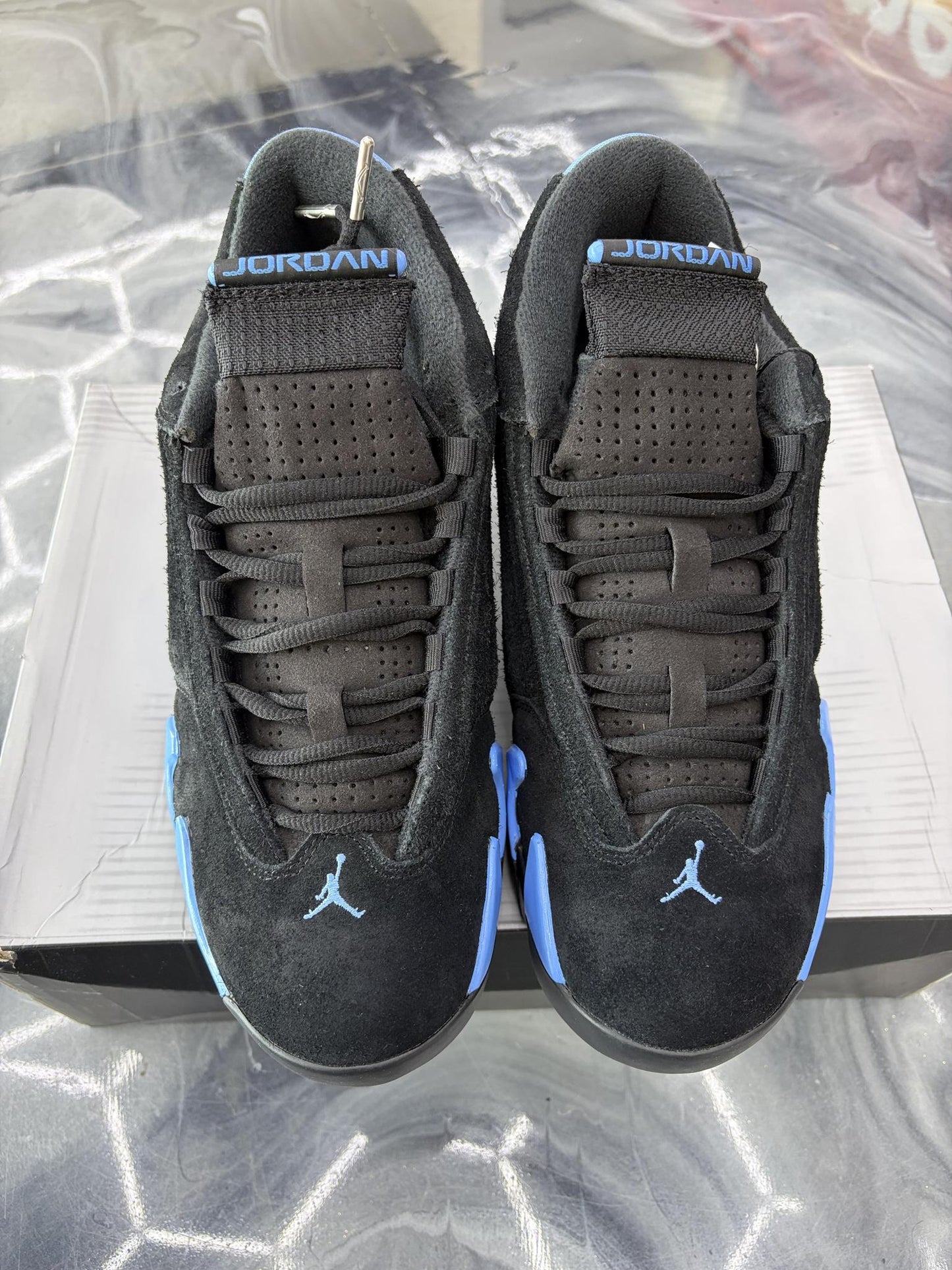 Jordan 14 "University Blue" Used Size 8.5